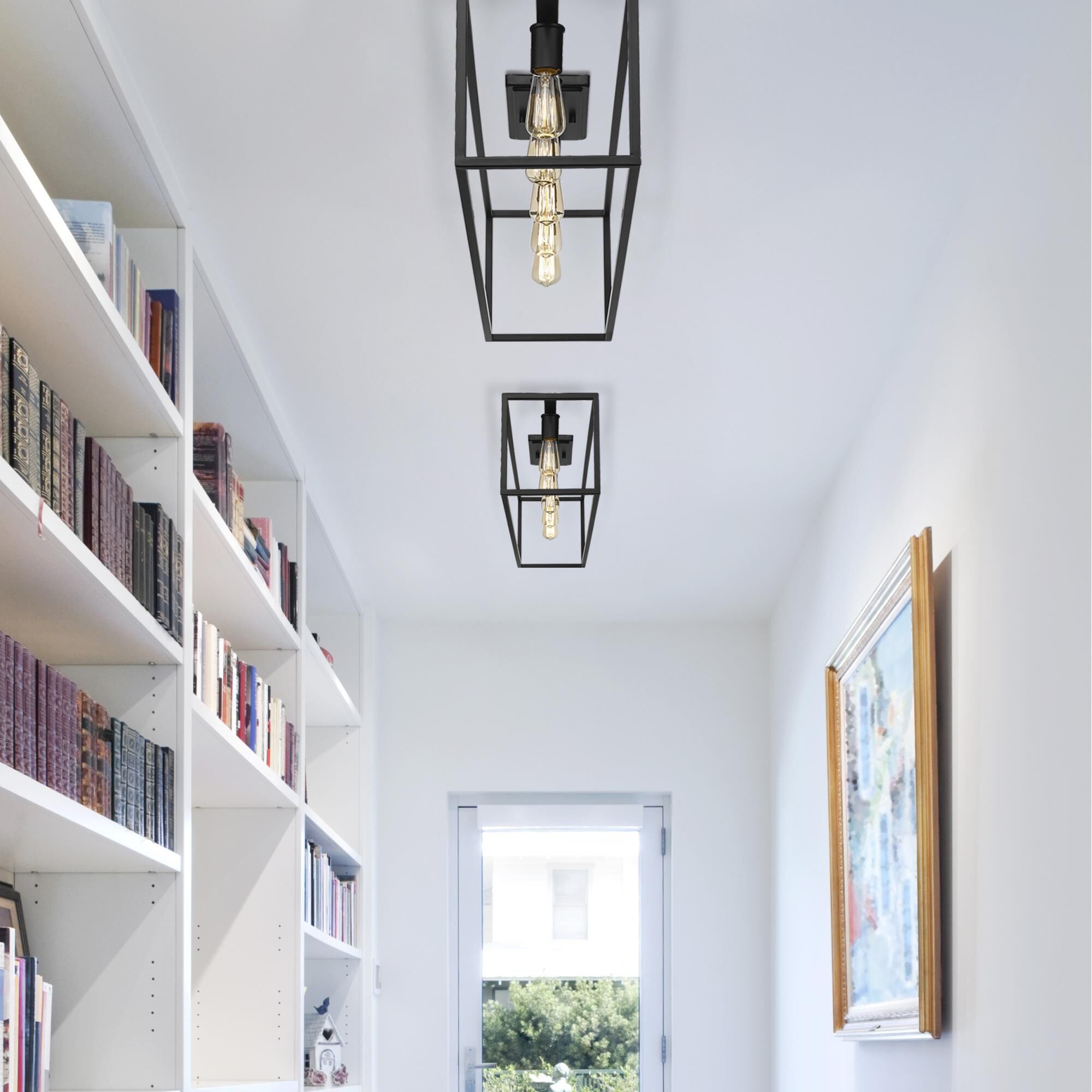 Wesson 41 Inch Flush Mount by Golden Lighting