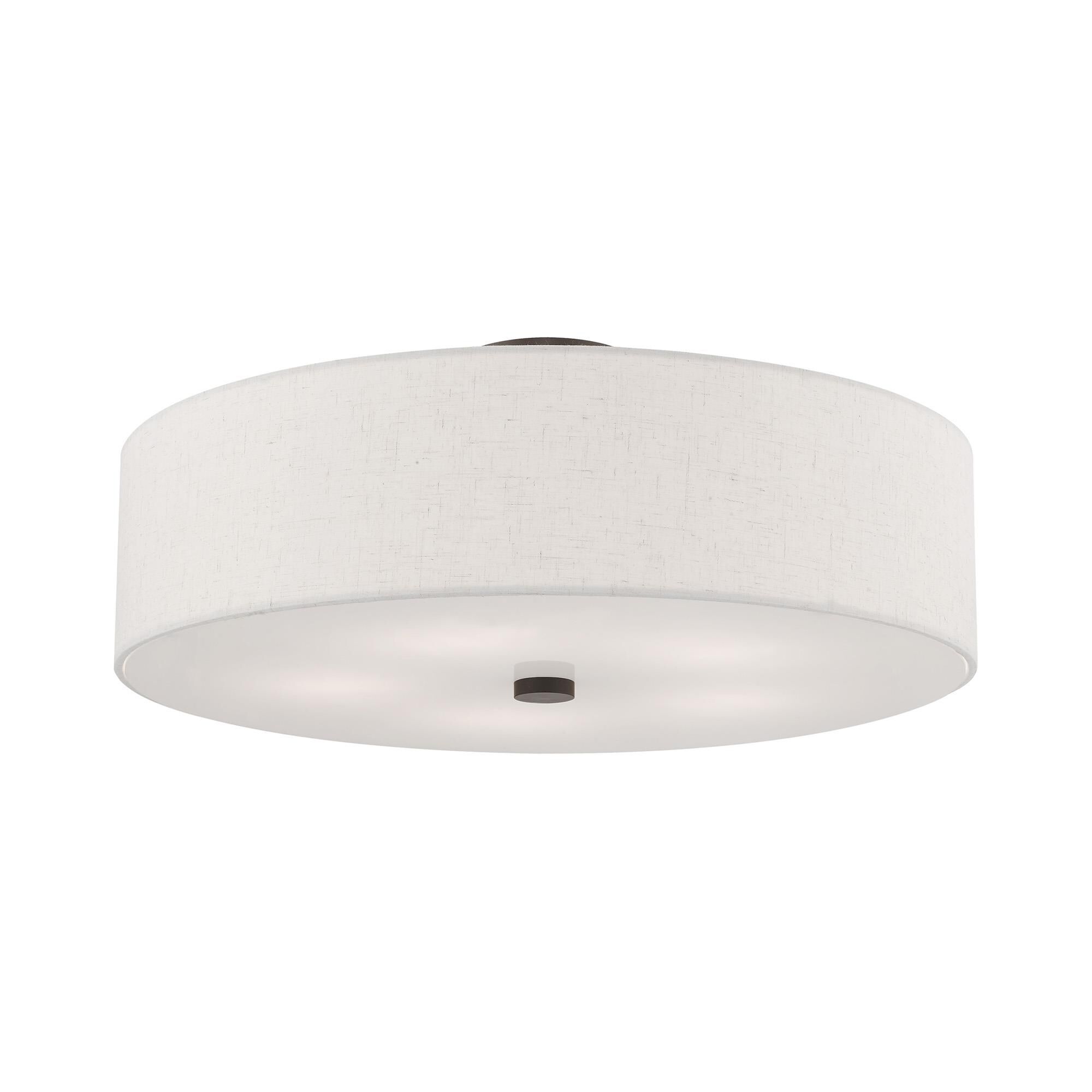 Monroe 22 Inch Semi Flush Mount by Livex Lighting