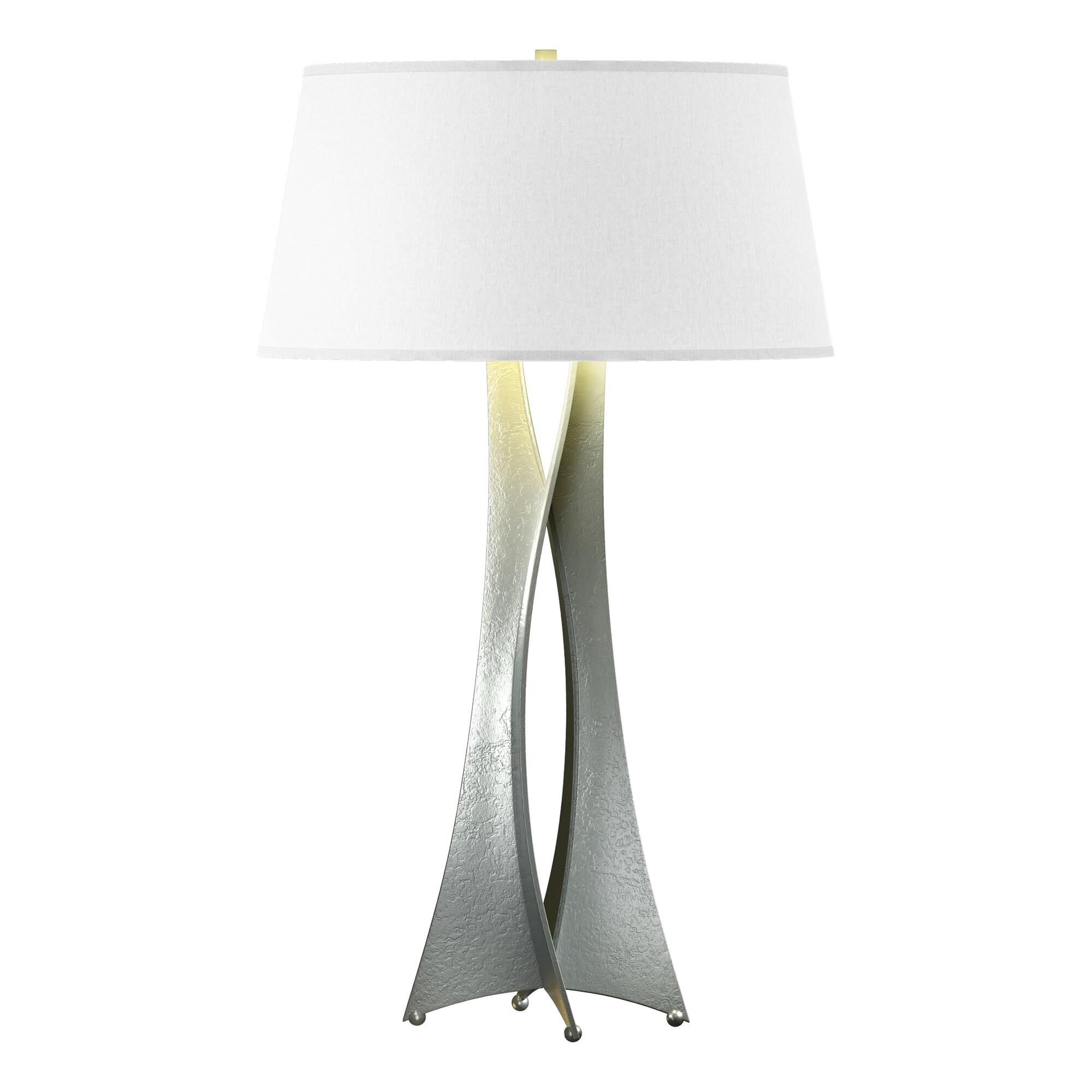 Shown in Vintage Platinum finish and Flax shade
