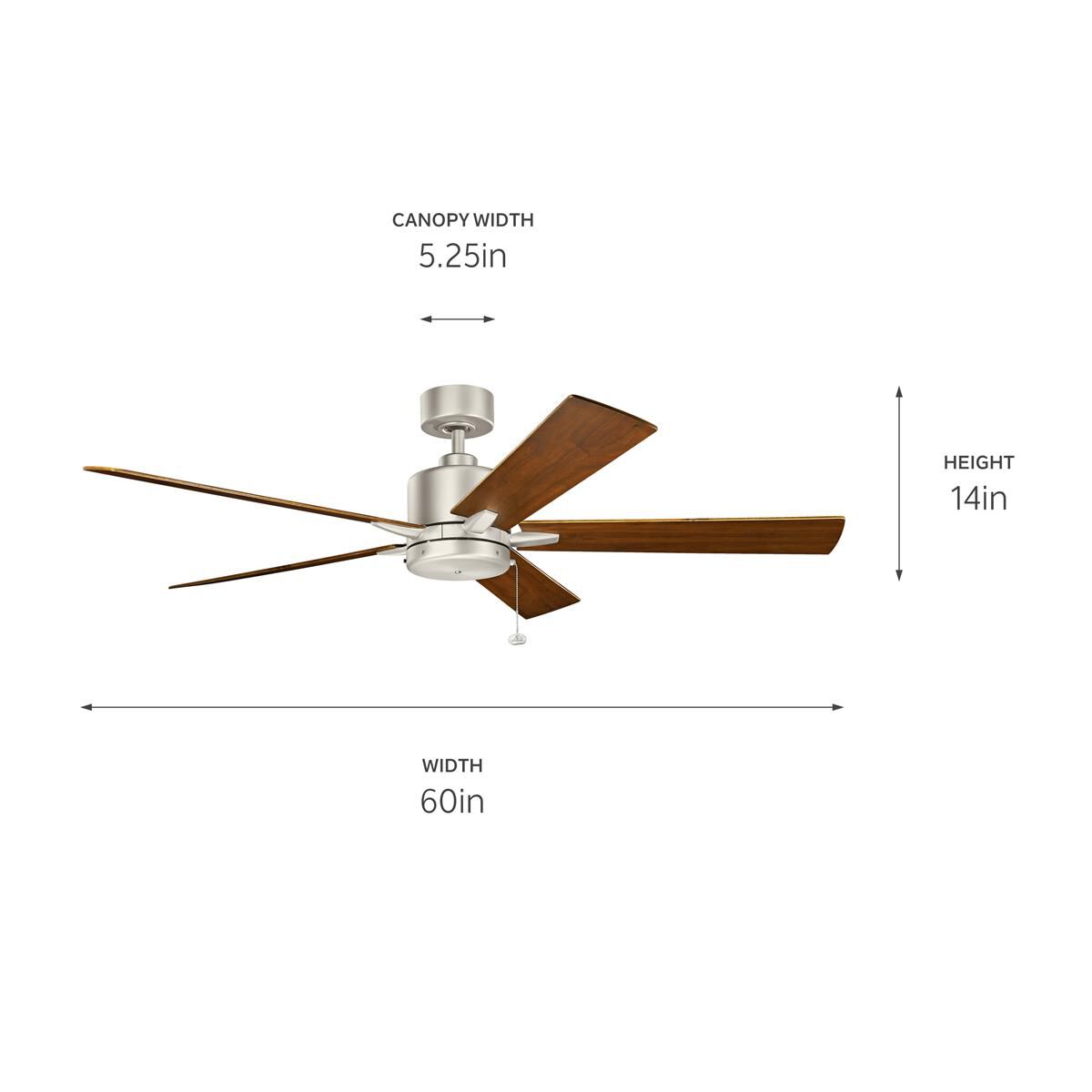 Shown in Brushed Nickel finish