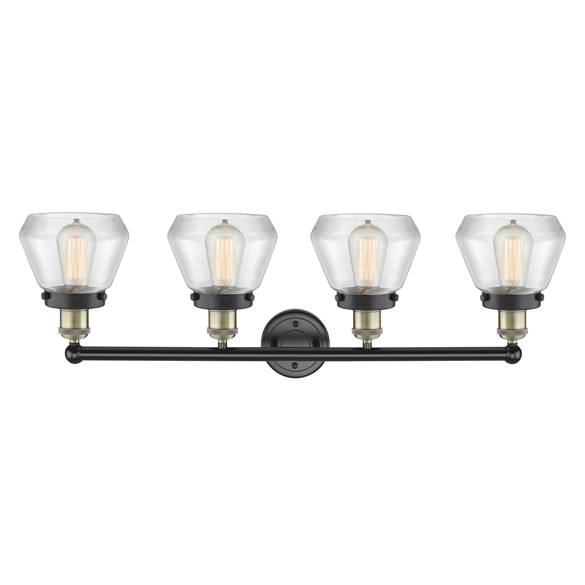 Bruno Marashlian Fulton 33 Inch 4 Light Bath Vanity Light by Innovations Lighting