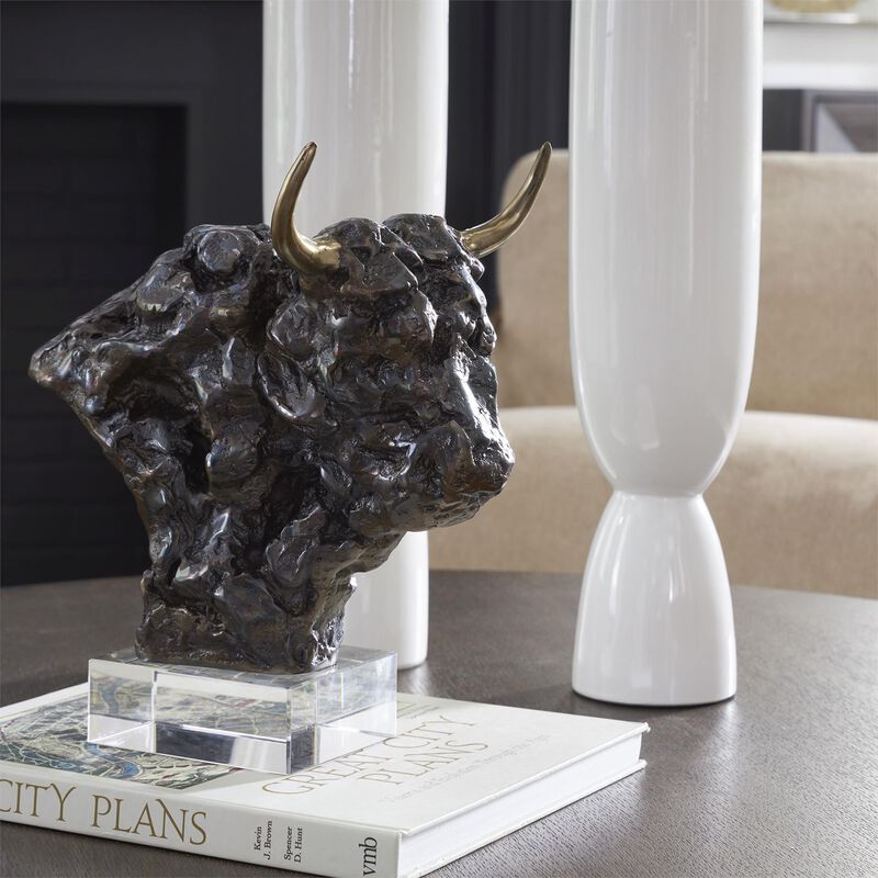 Bison Figurine by Uttermost