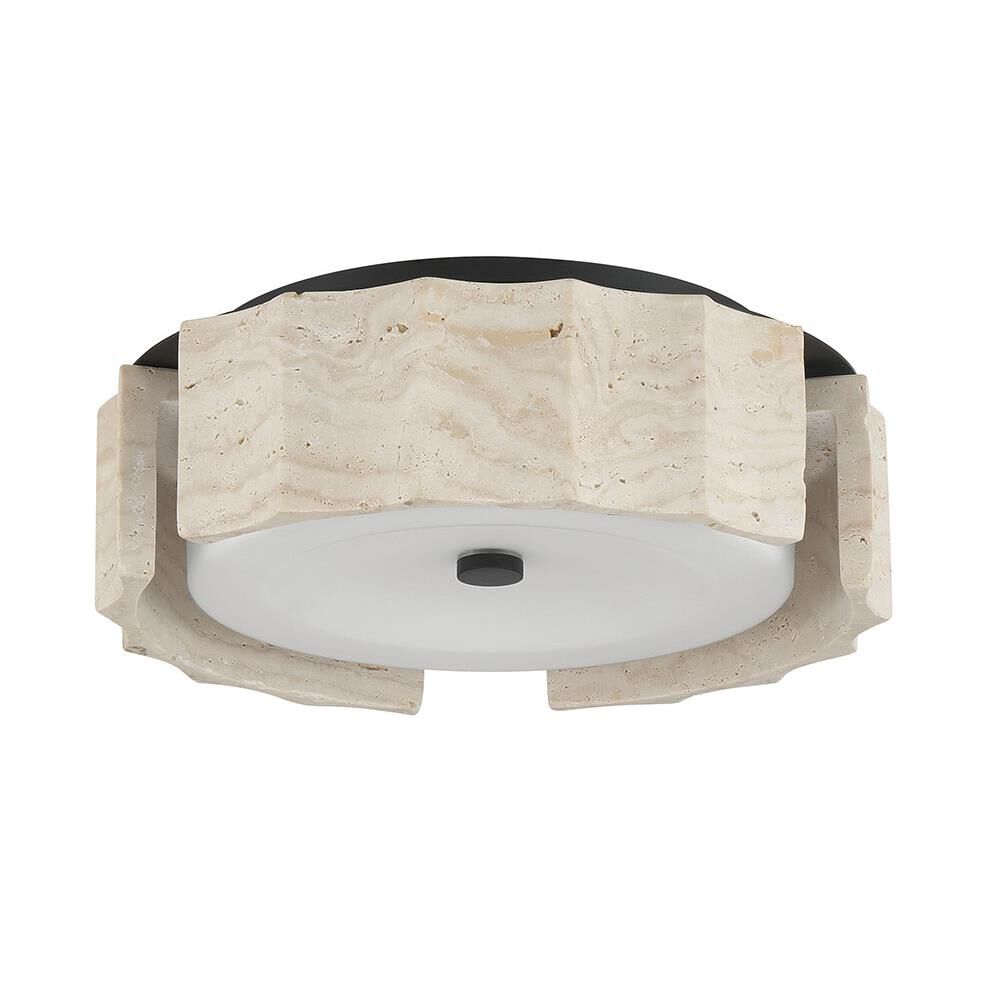 Shown in Matte Black finish and Opal Etched glass