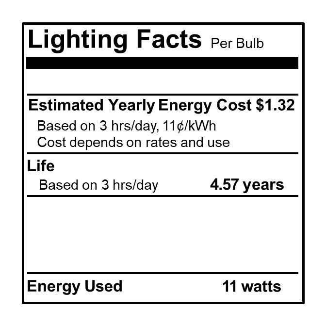 11 Watt 0K S14 Incandescent Light Bulb by Bulbrite