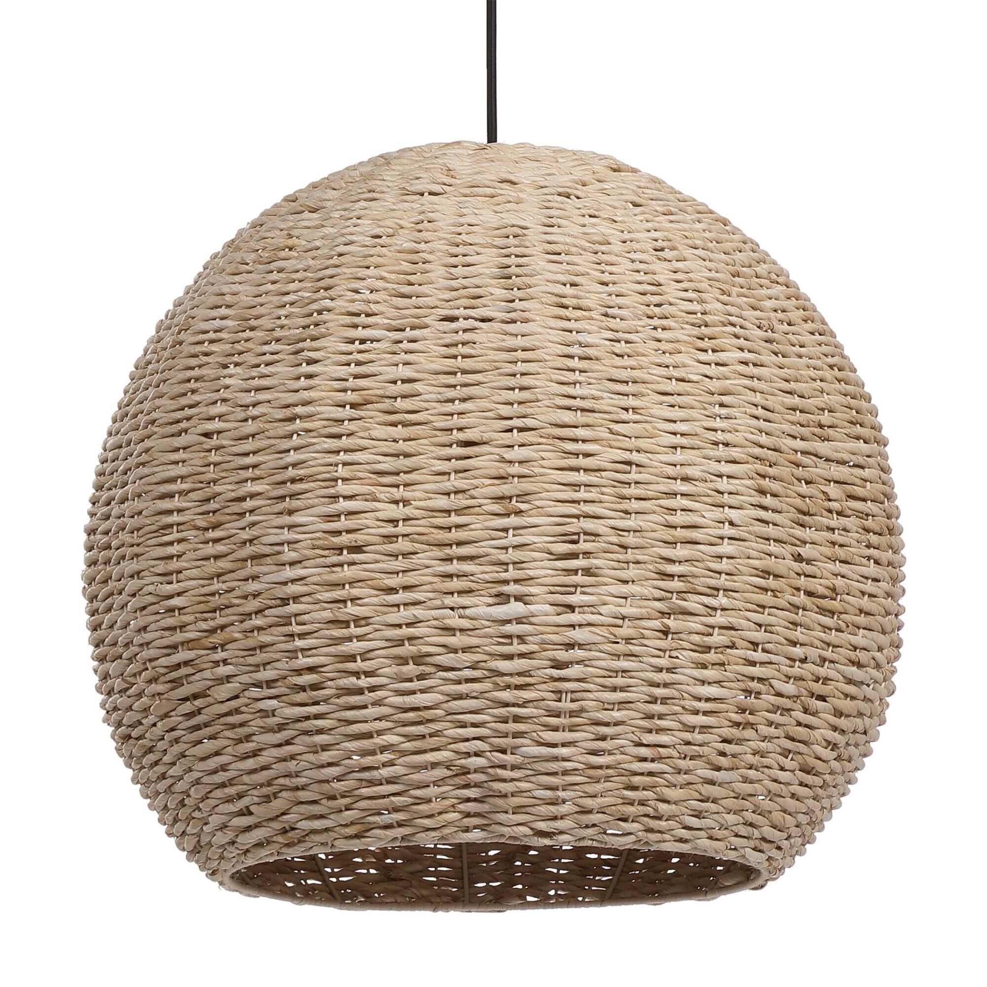 Uttermost Seagrass 24 Inch Large Pendant