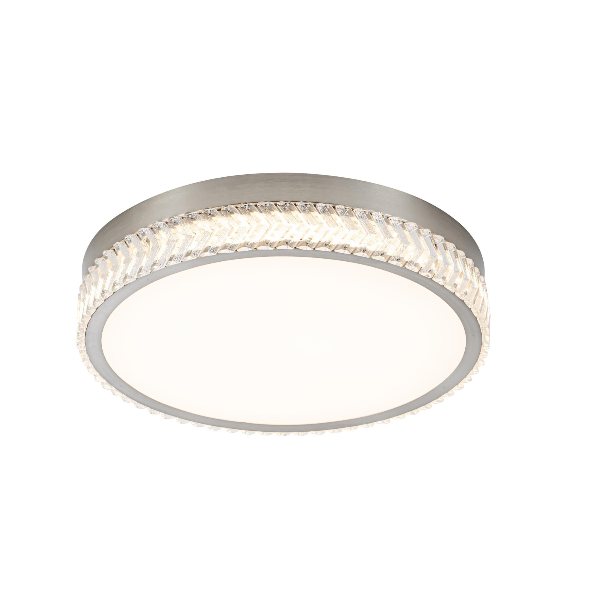 Shown in Brushed Nickel finish