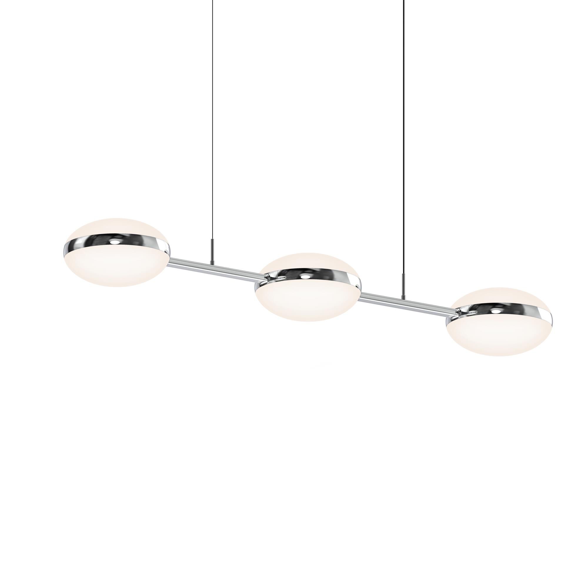 Pillows 48 Inch 6 Light LED Linear Suspension Light by SONNEMAN