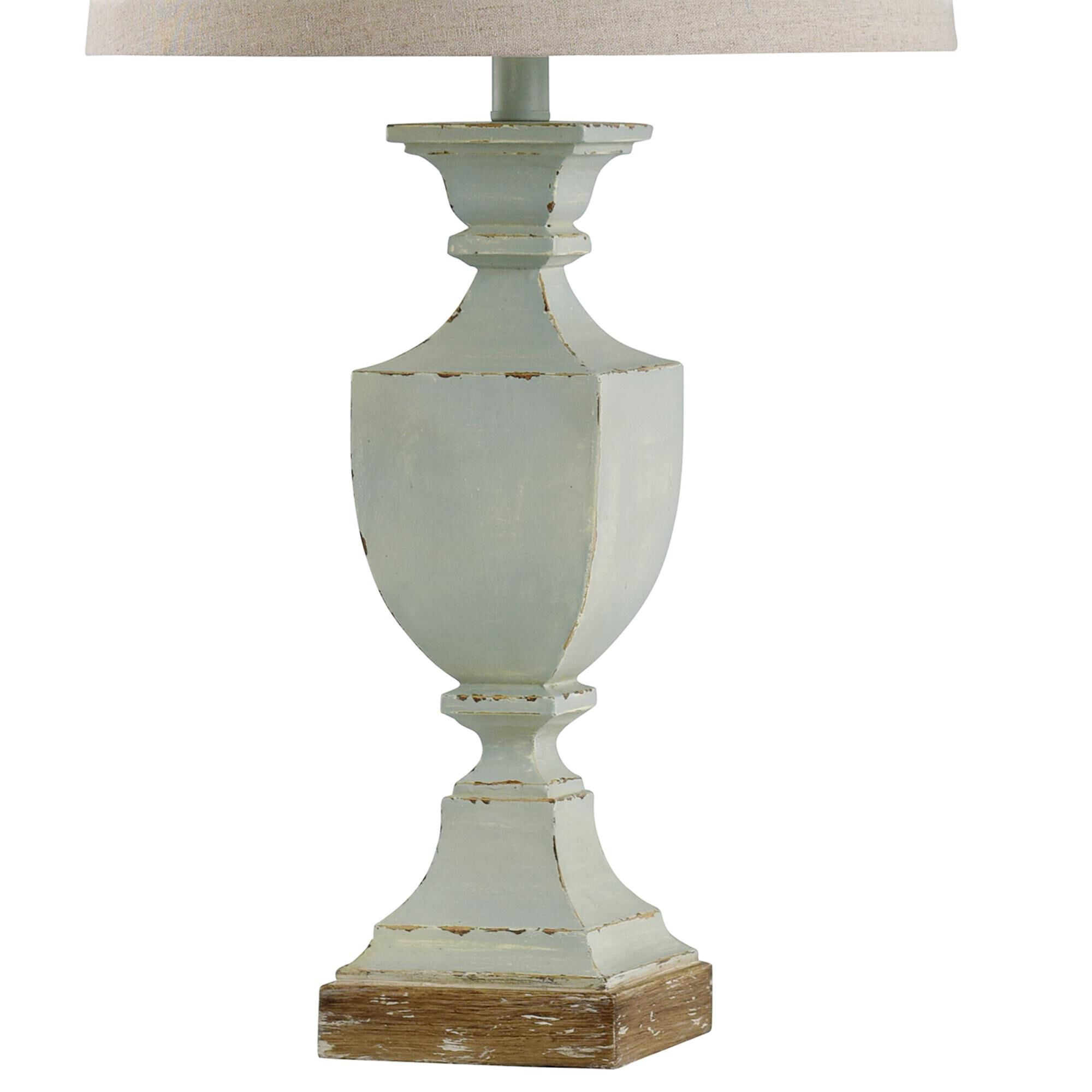 Shown in Blue, Brown finish and Heathered Taupe Polyester Fabric shade