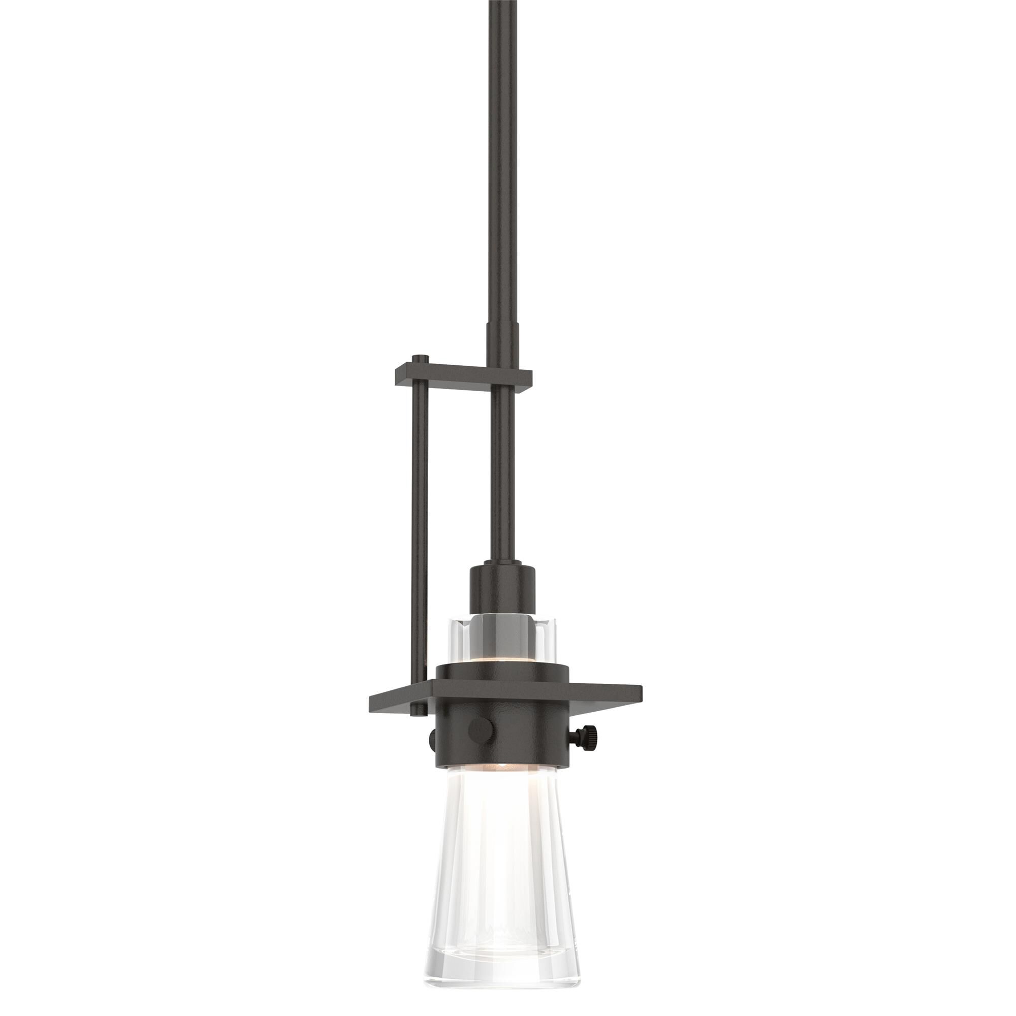 Shown in Oil Rubbed Bronze finish and Clear glass