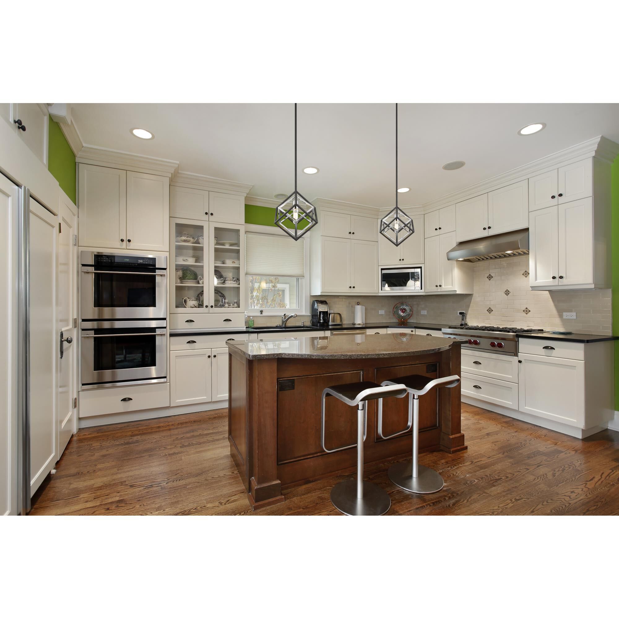 Shown in Matte Black and Chrome finish