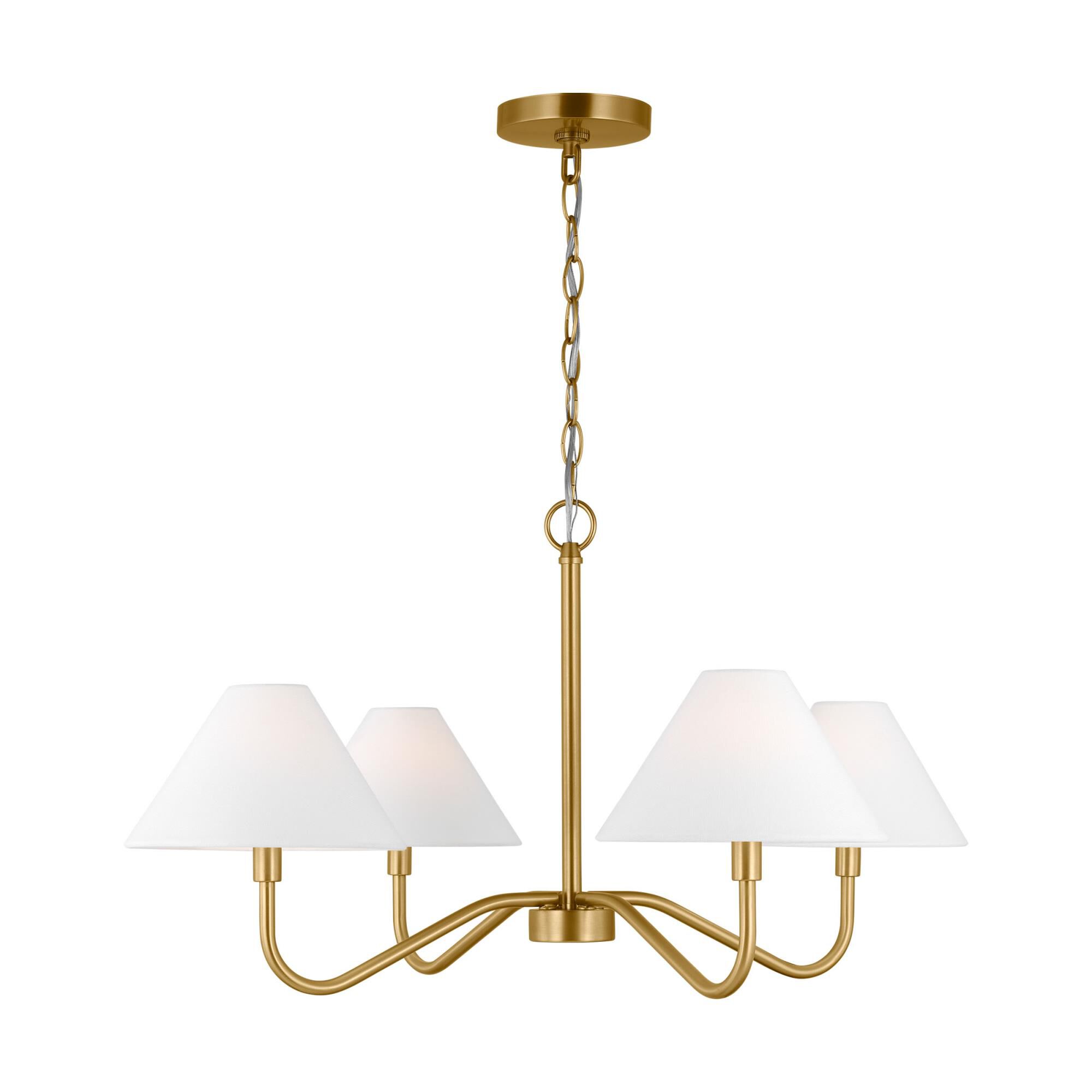 Shown in Satin Brass finish