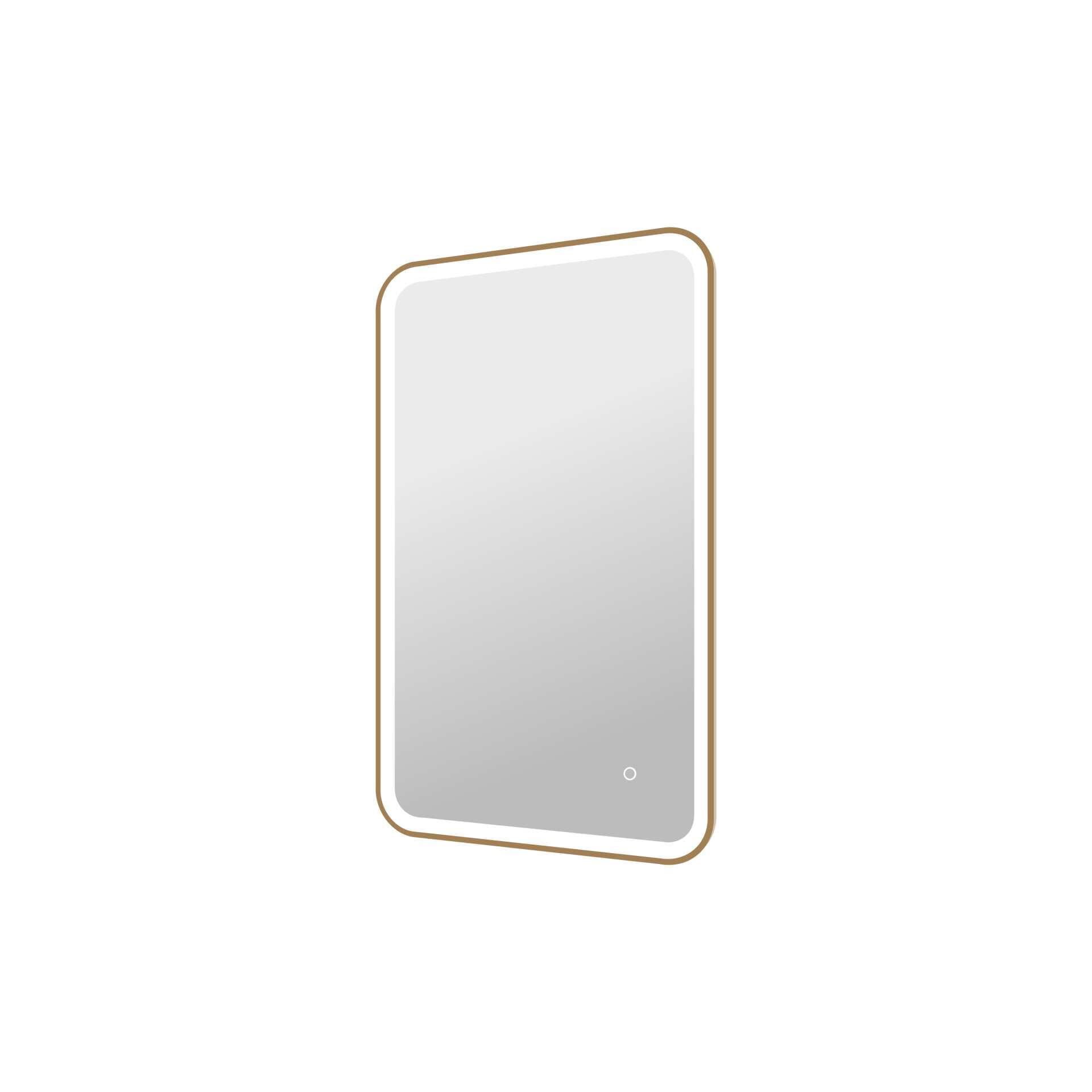 Harmoni 40 Inch Rectangular LED Lighted Mirror by Elegant Decor