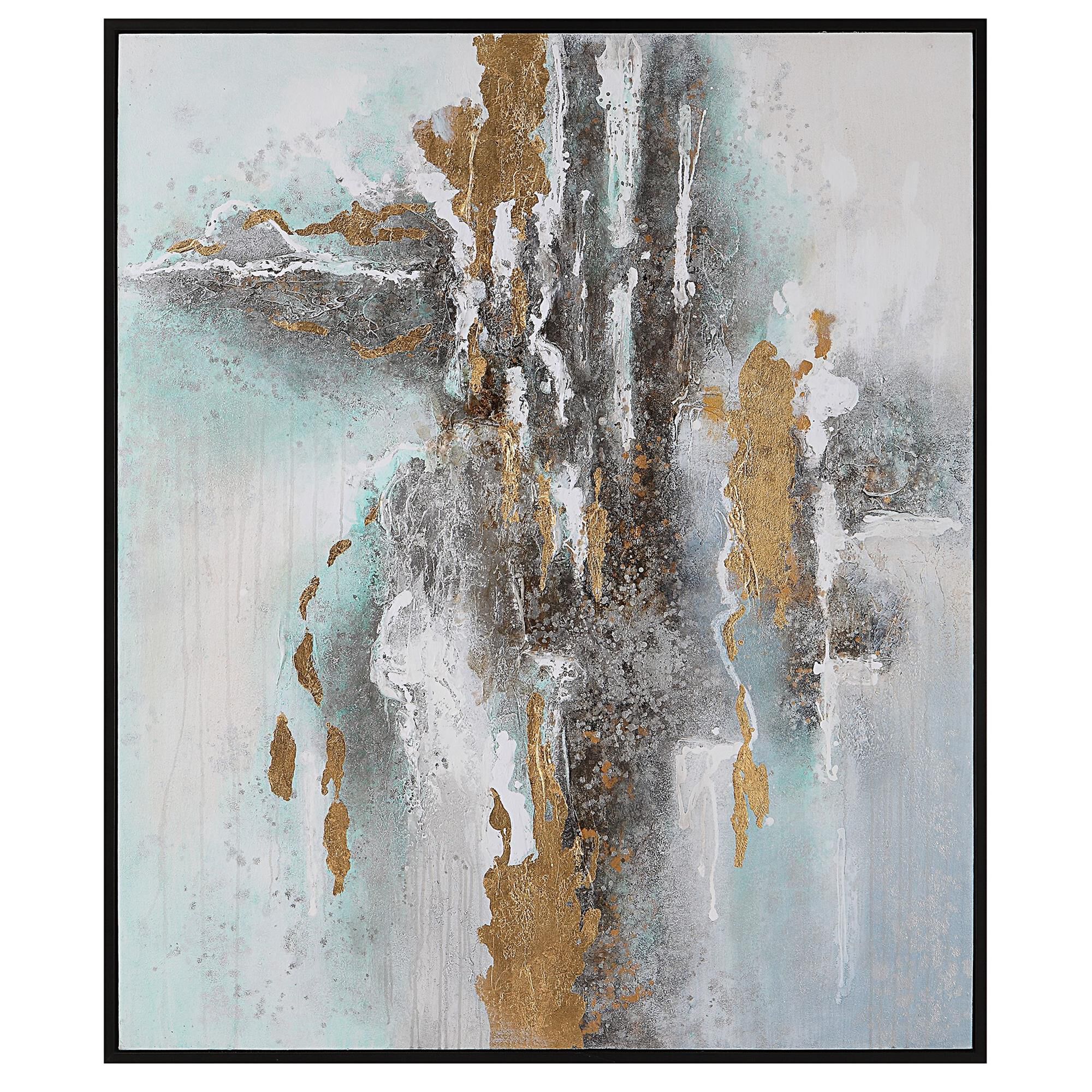 Mountain Mist Hand Painted Canvas Painting by Uttermost