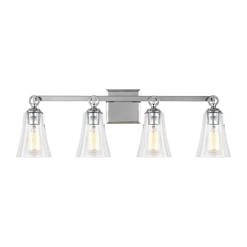 Sean Lavin Monterro 30 Inch 4 Light Bath Vanity Light by Visual Comfort Studio