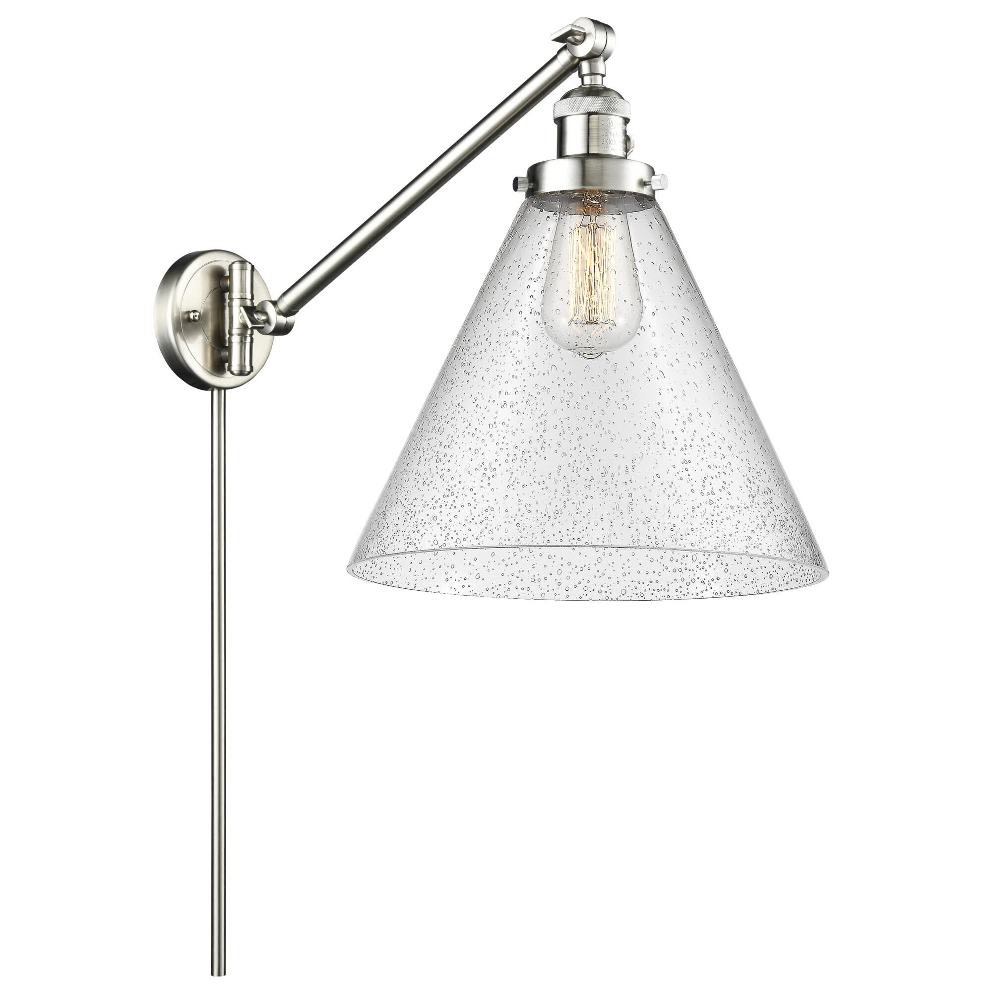 Bruno Marashlian Cone Wall Swing Lamp by Innovations Lighting