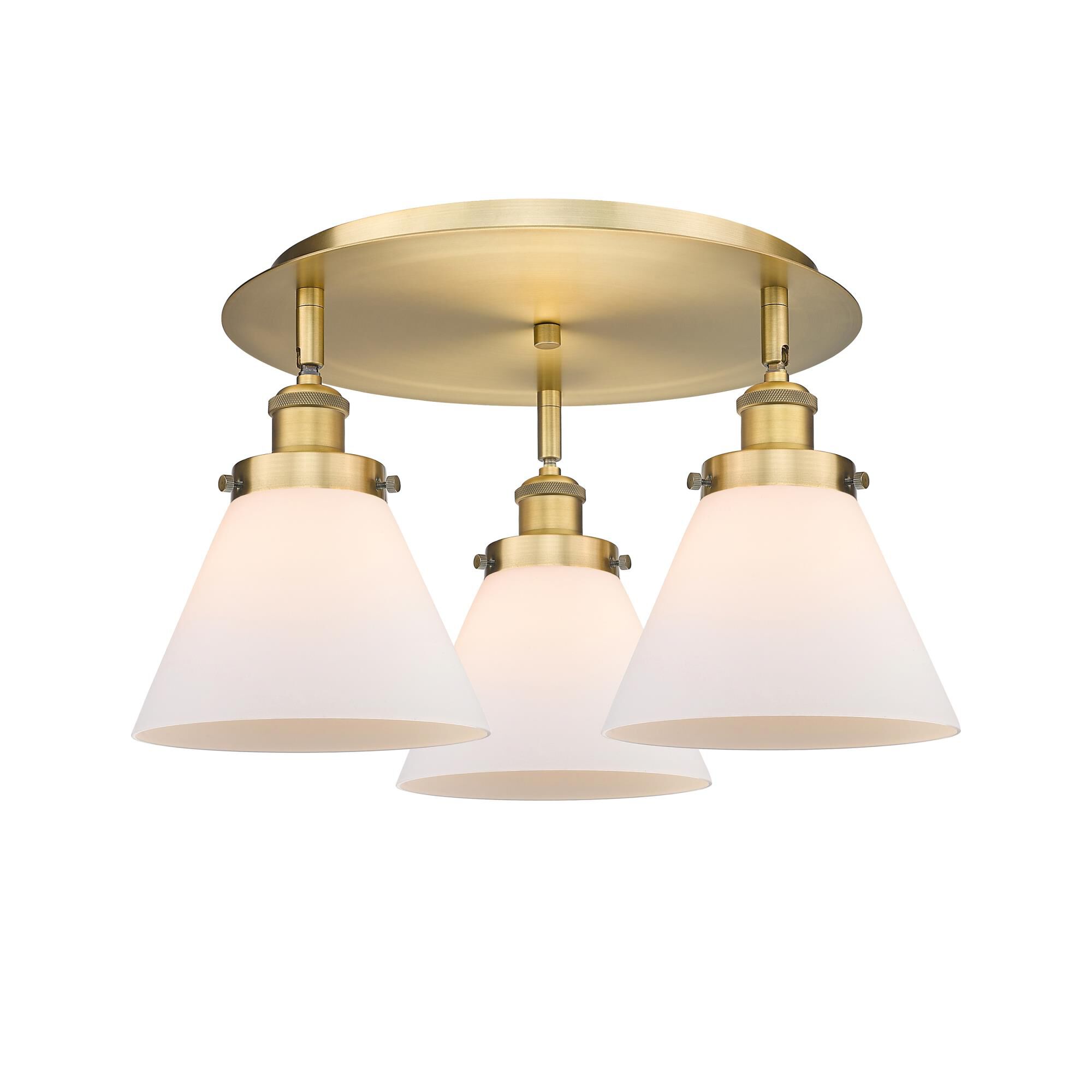 Bruno Marashlian Cone 20 Inch Flush Mount by Innovations Lighting