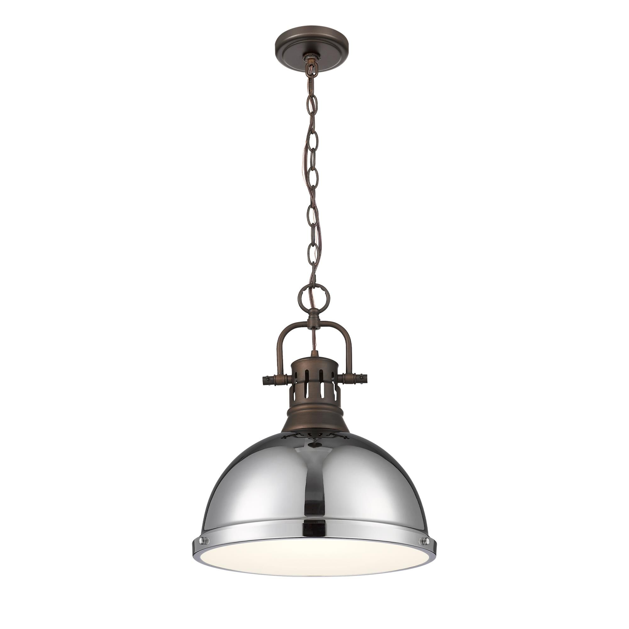 Duncan 14 Inch Large Pendant by Golden Lighting