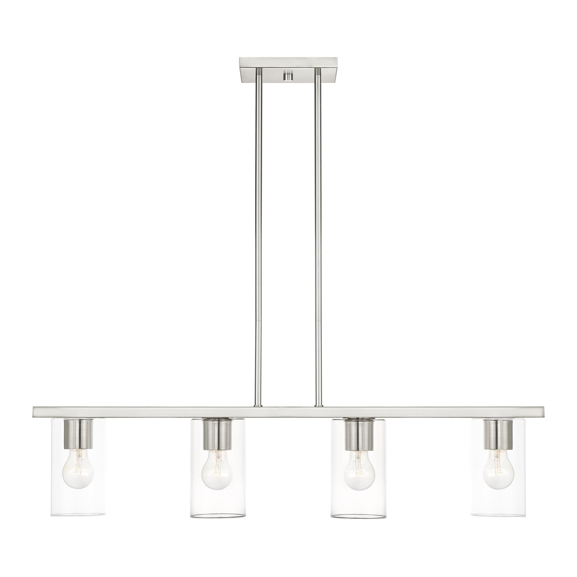 Zurich 36 Inch 4 Light Linear Suspension Light by Livex Lighting