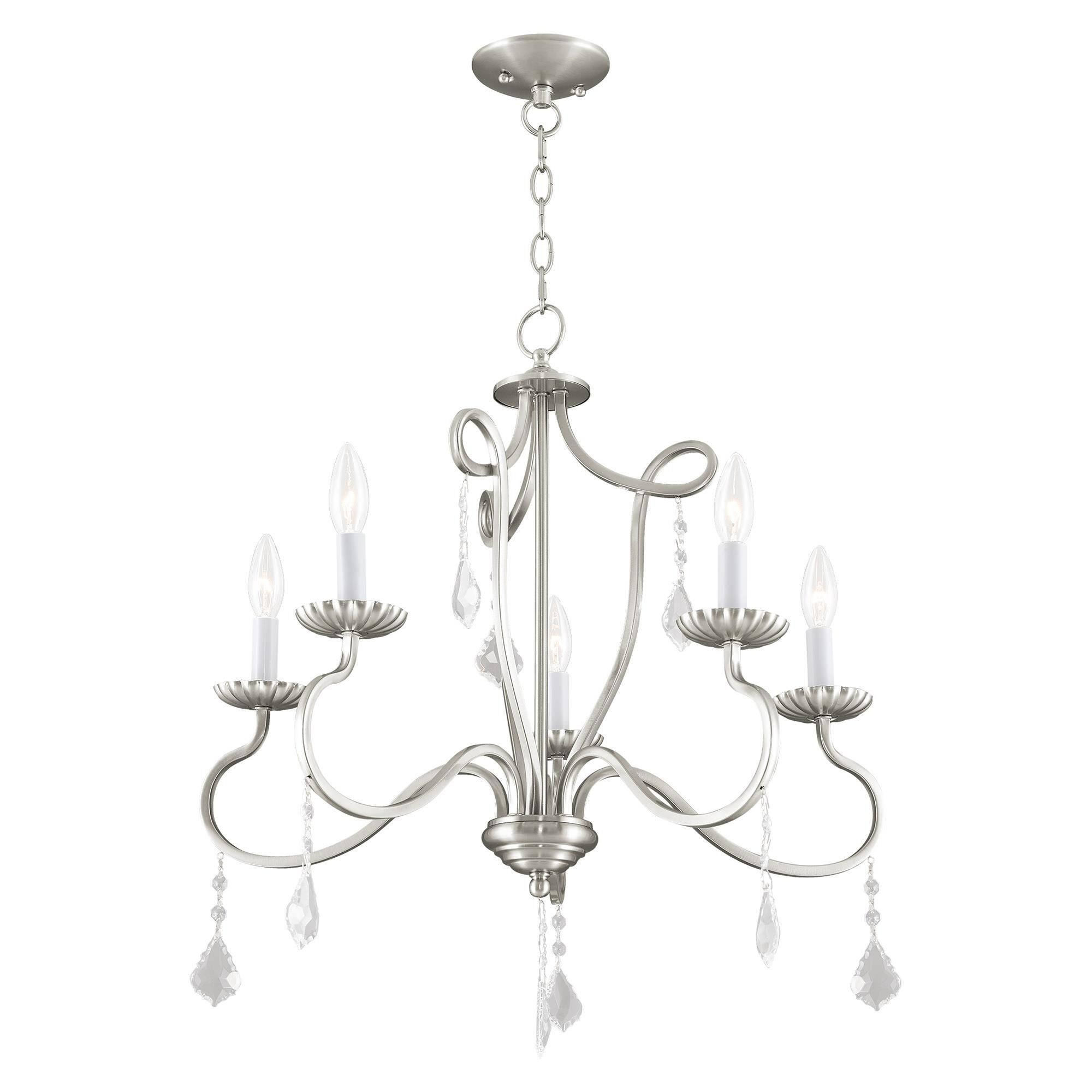 Callisto 24 Inch 5 Light Chandelier by Livex Lighting