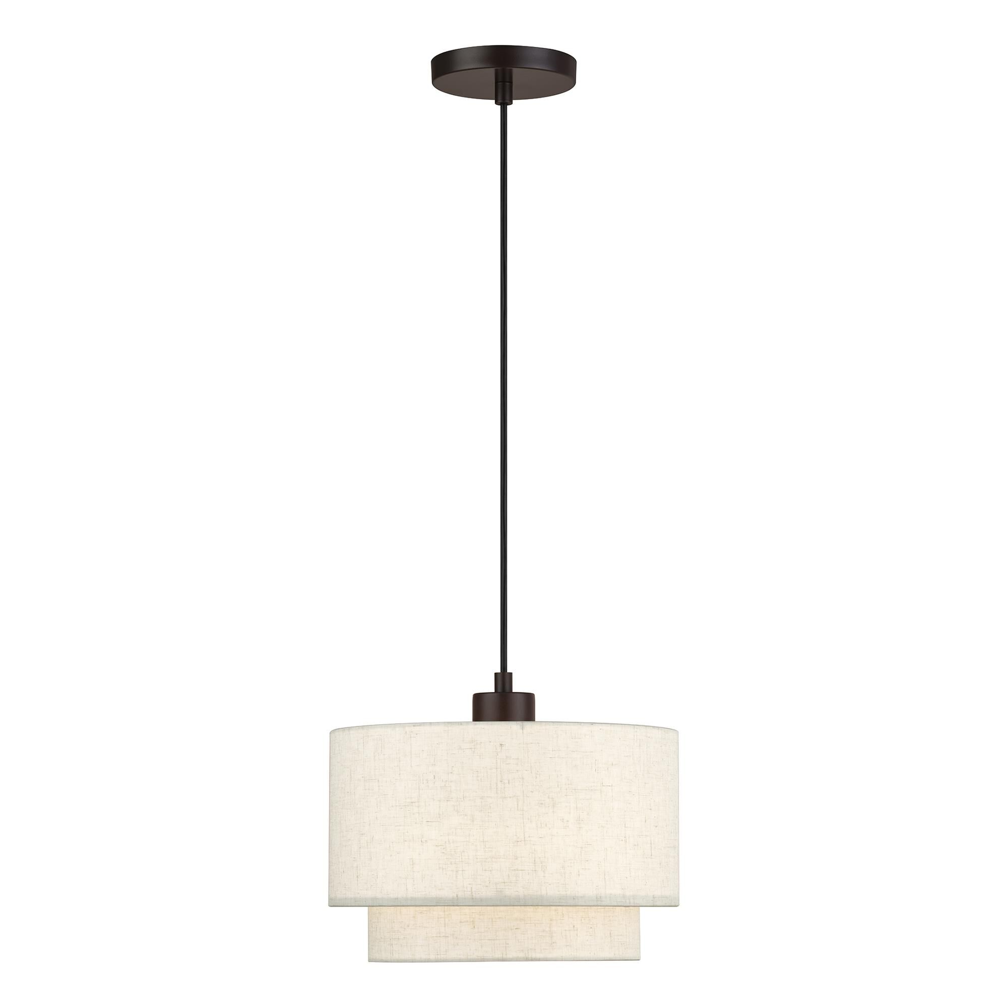 Manorwood 12 Inch Mini Pendant by Livex Lighting