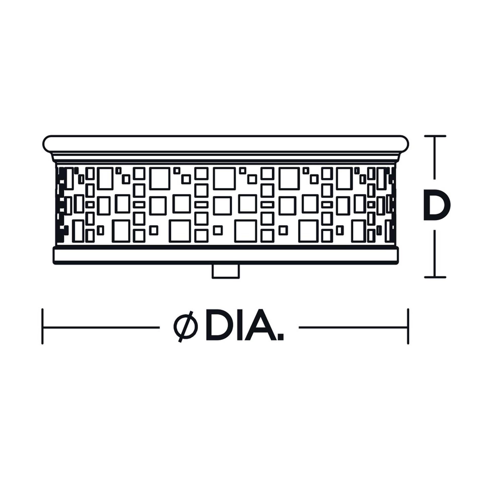 Roscoe 11 Inch 2 Light LED Flush Mount by AFX Lighting