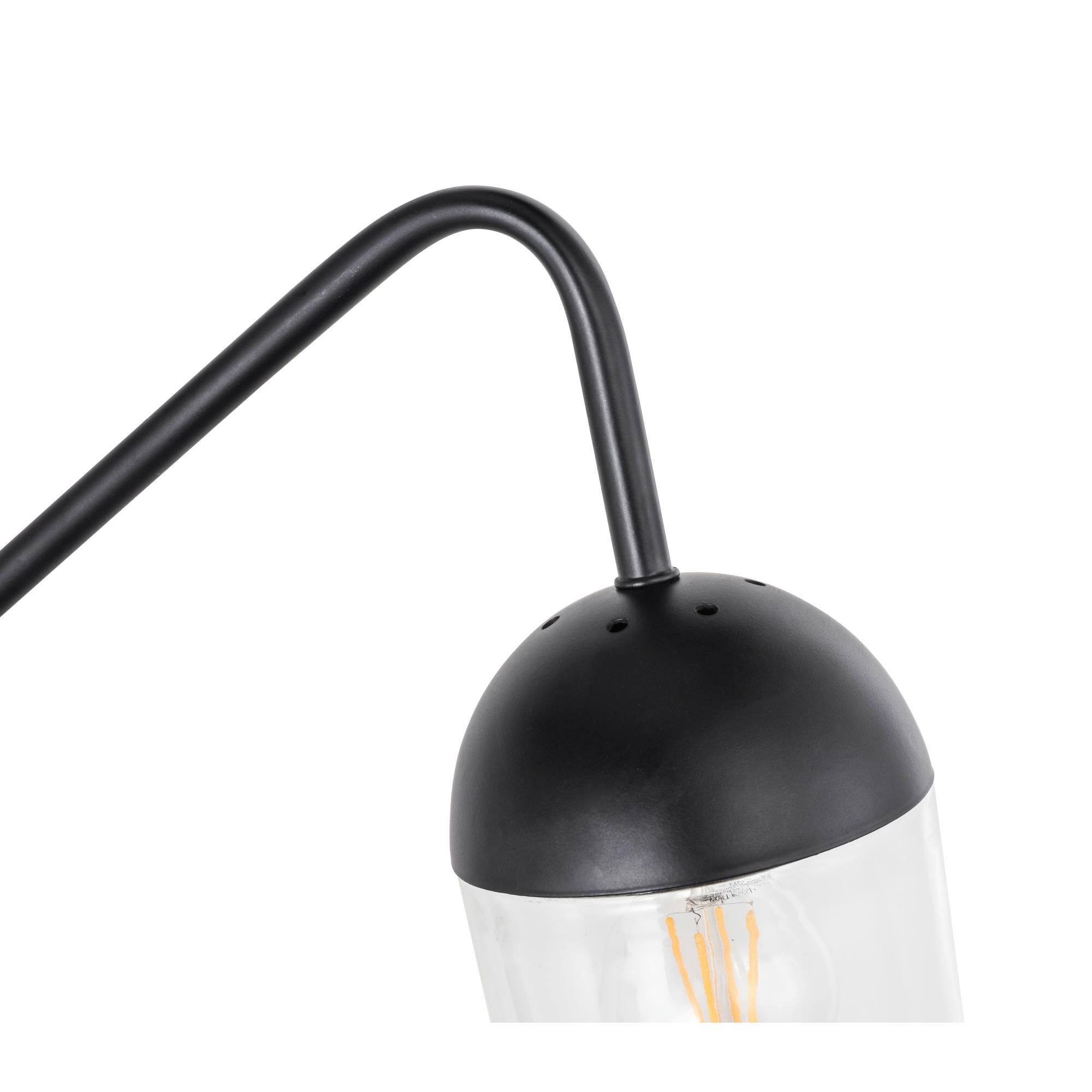 Shown in Black finish