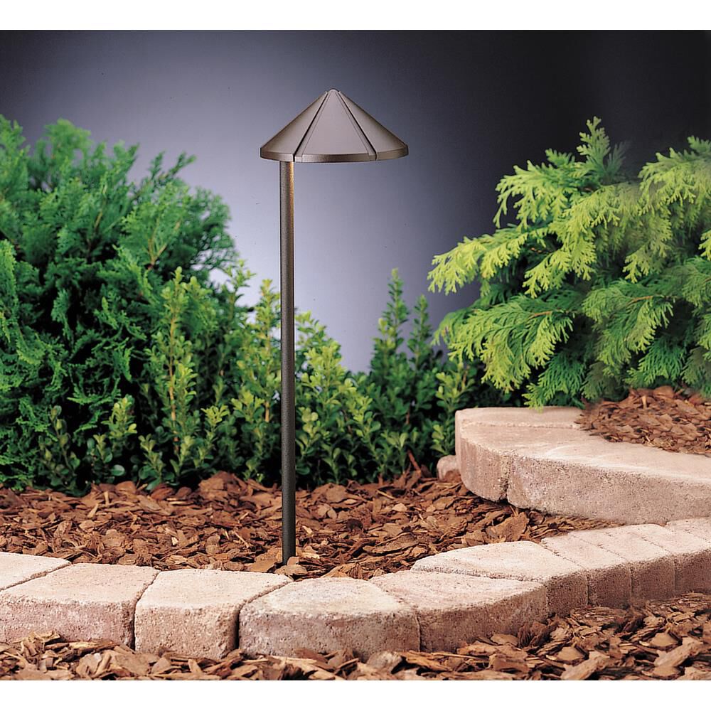 Six Groove 19 Inch Decorative Pathway Light by Kichler Lighting