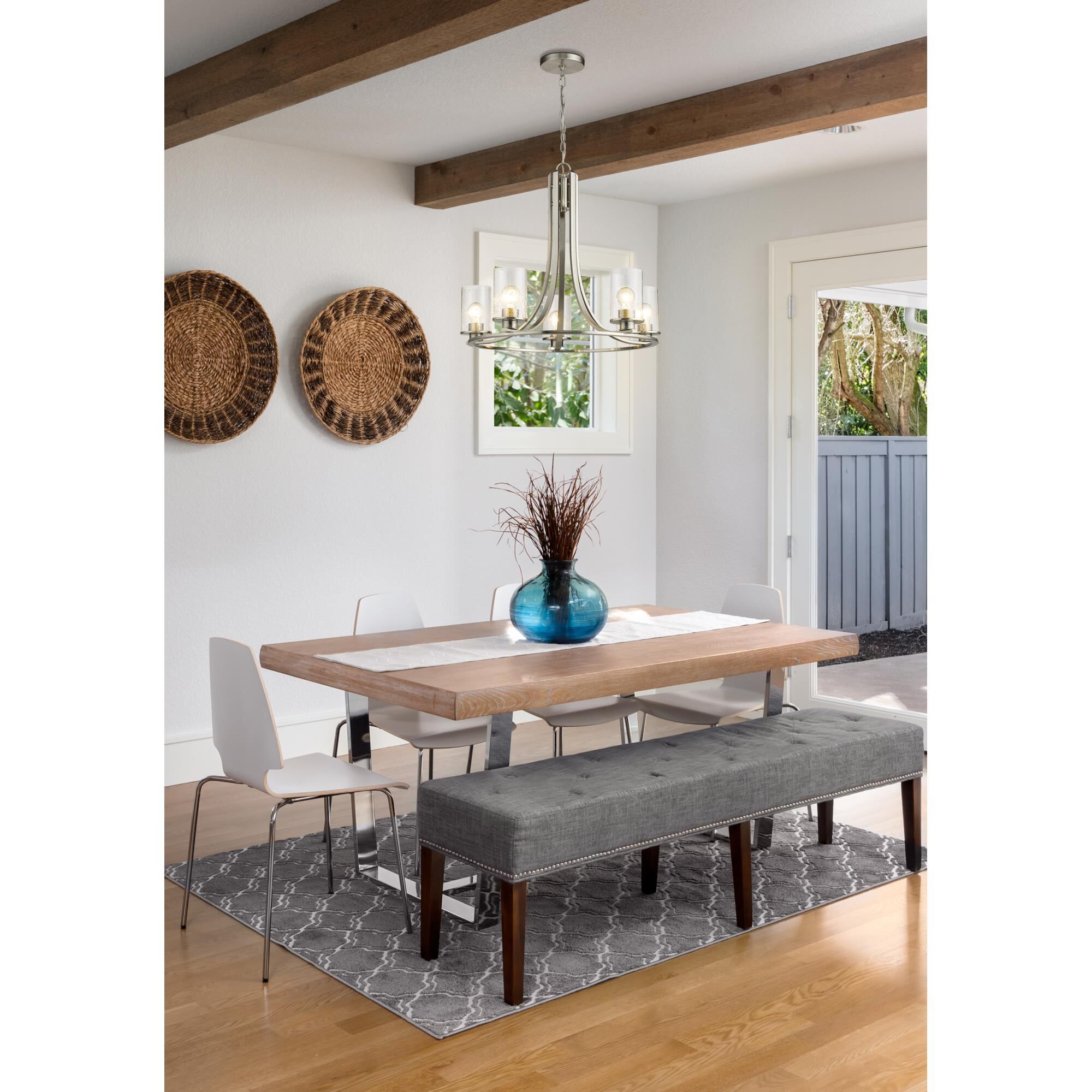 Shown in Brushed Nickel finish