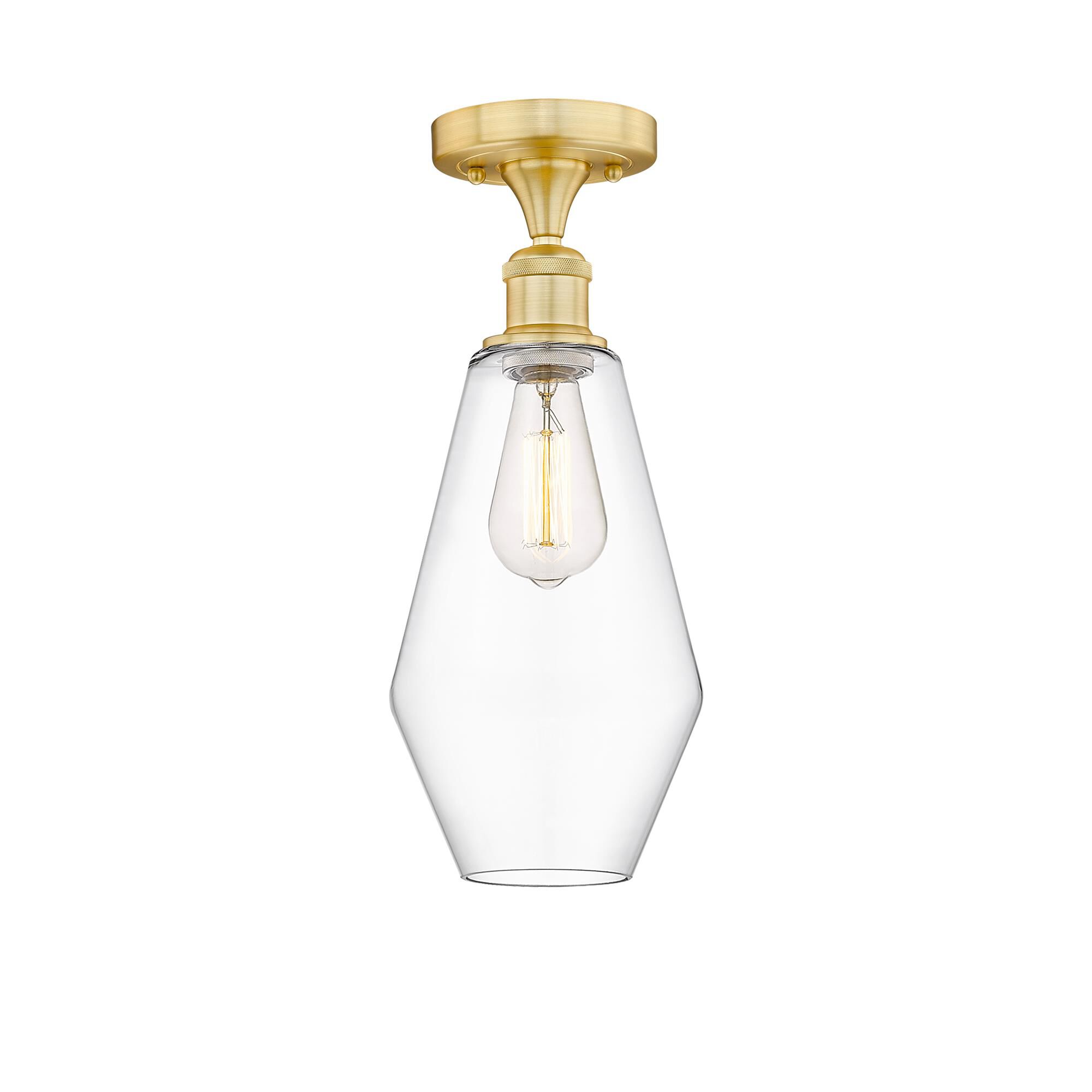 Bruno Marashlian Cindyrella 7 Inch 1 Light Semi Flush Mount by Innovations Lighting