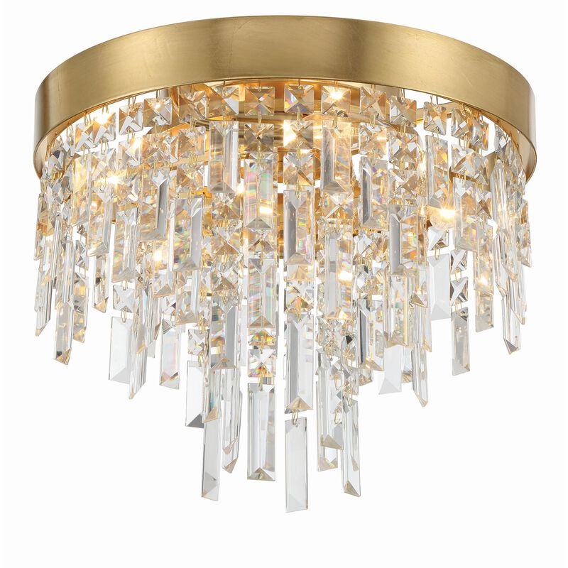 Winfield 16 Inch Flush Mount by Crystorama