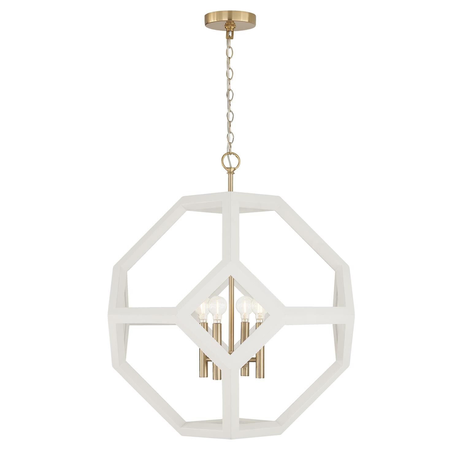 Geo 24 Inch Cage Pendant by Capital Lighting