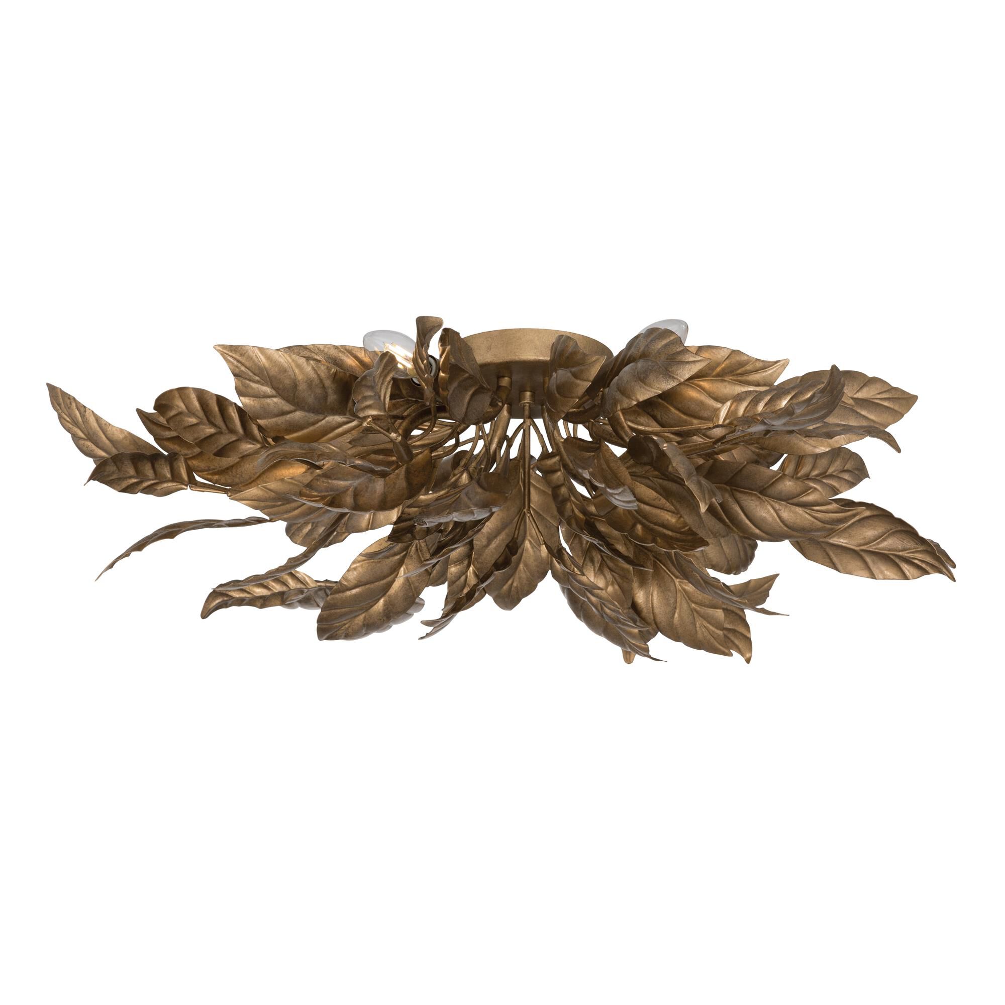 Shown in Weathered Gold finish