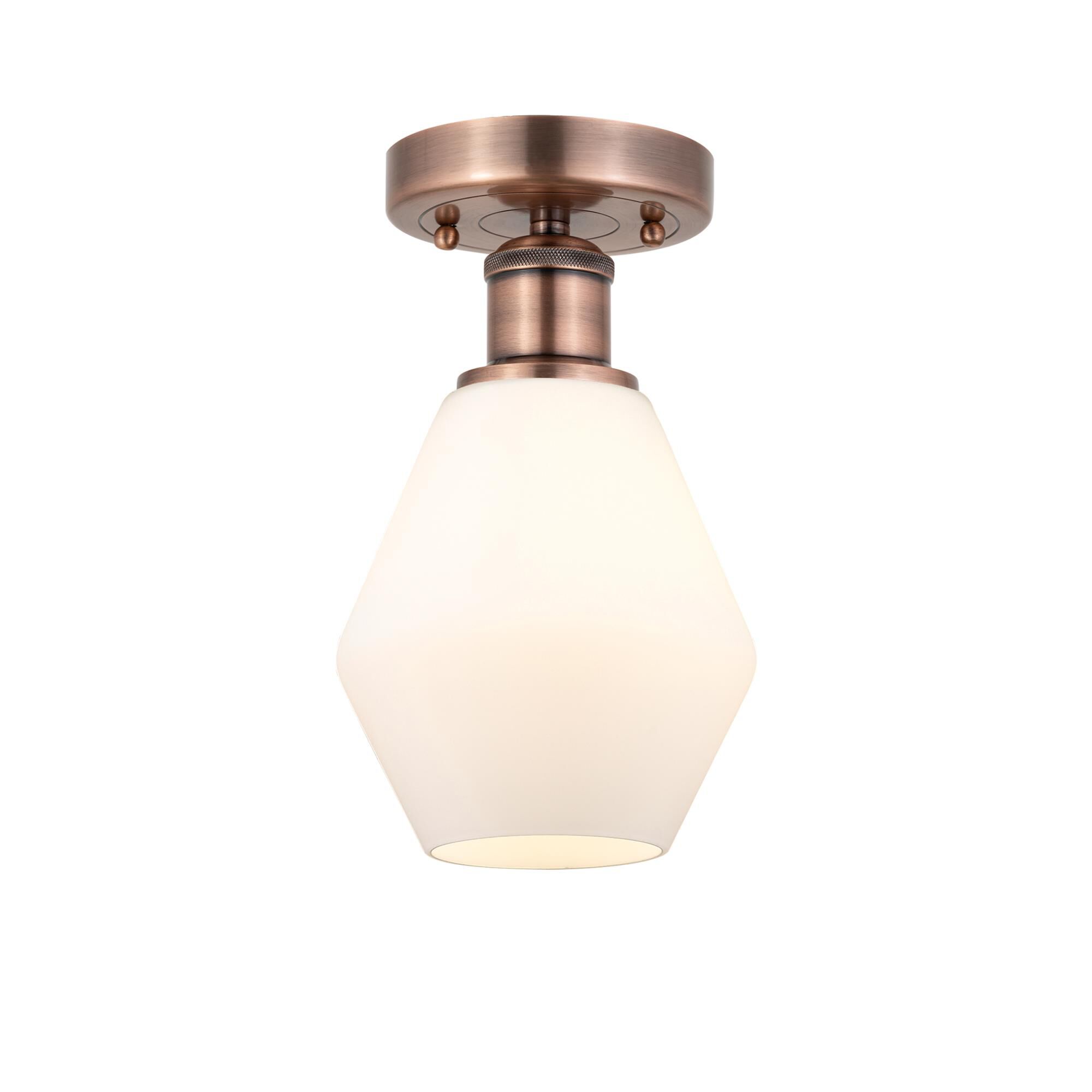 Bruno Marashlian Cindyrella 6 Inch 1 Light Semi Flush Mount by Innovations Lighting