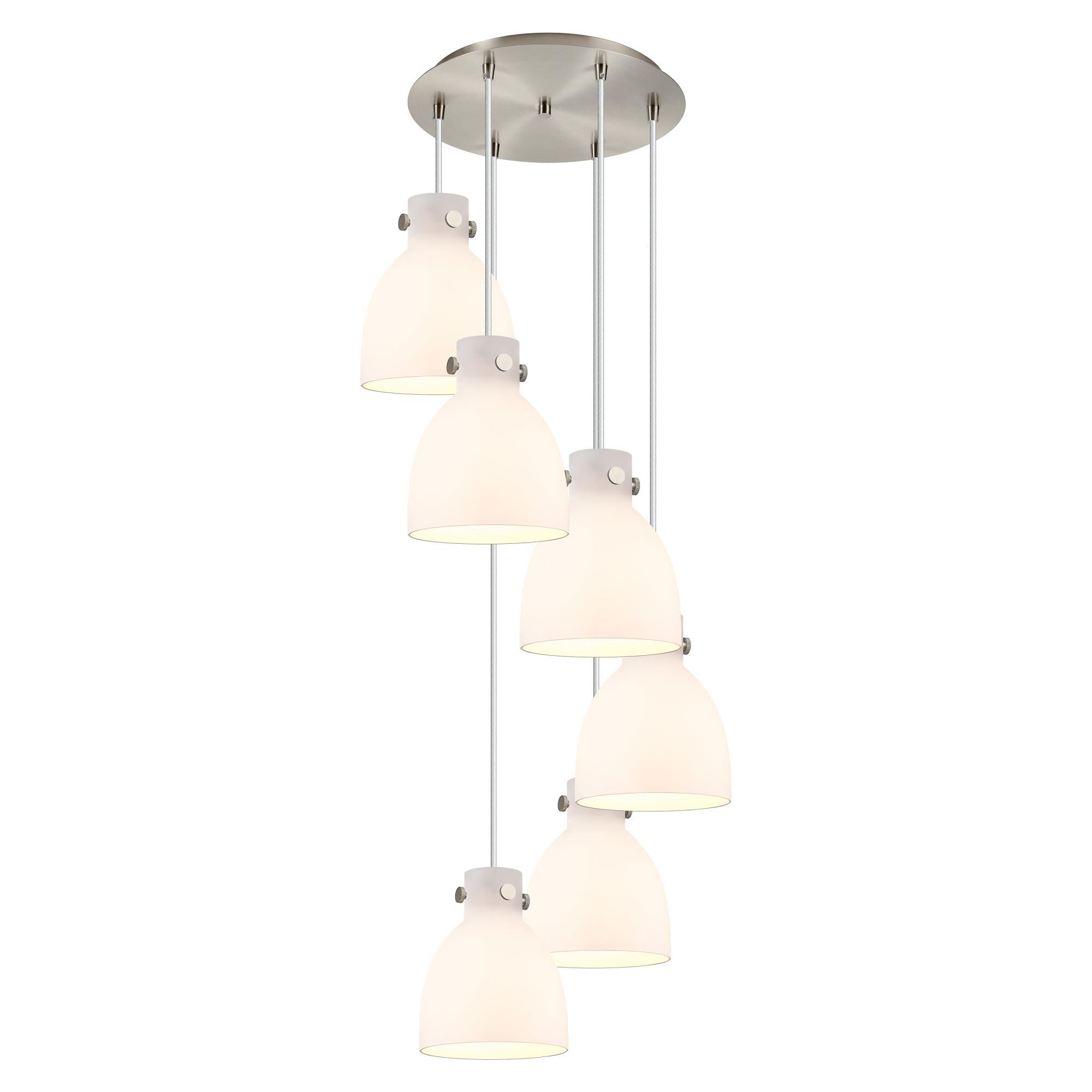 Bruno Marashlian Newton Bell 18 Inch 6 Light Multi Light Pendant by Innovations Lighting