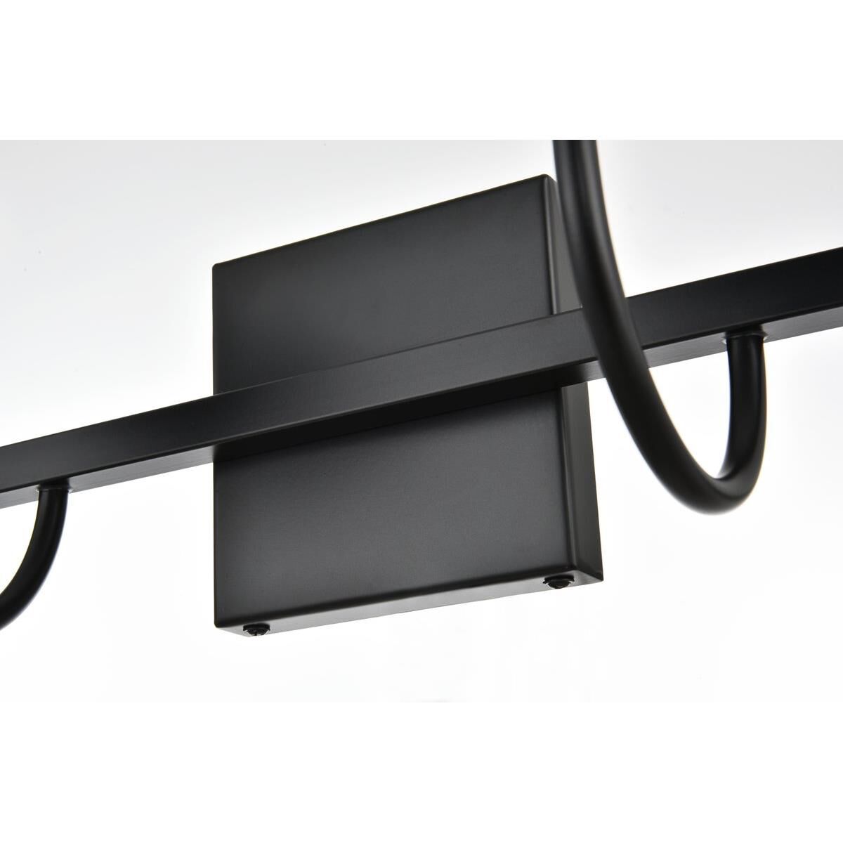 Shown in Black  finish and Clear glass