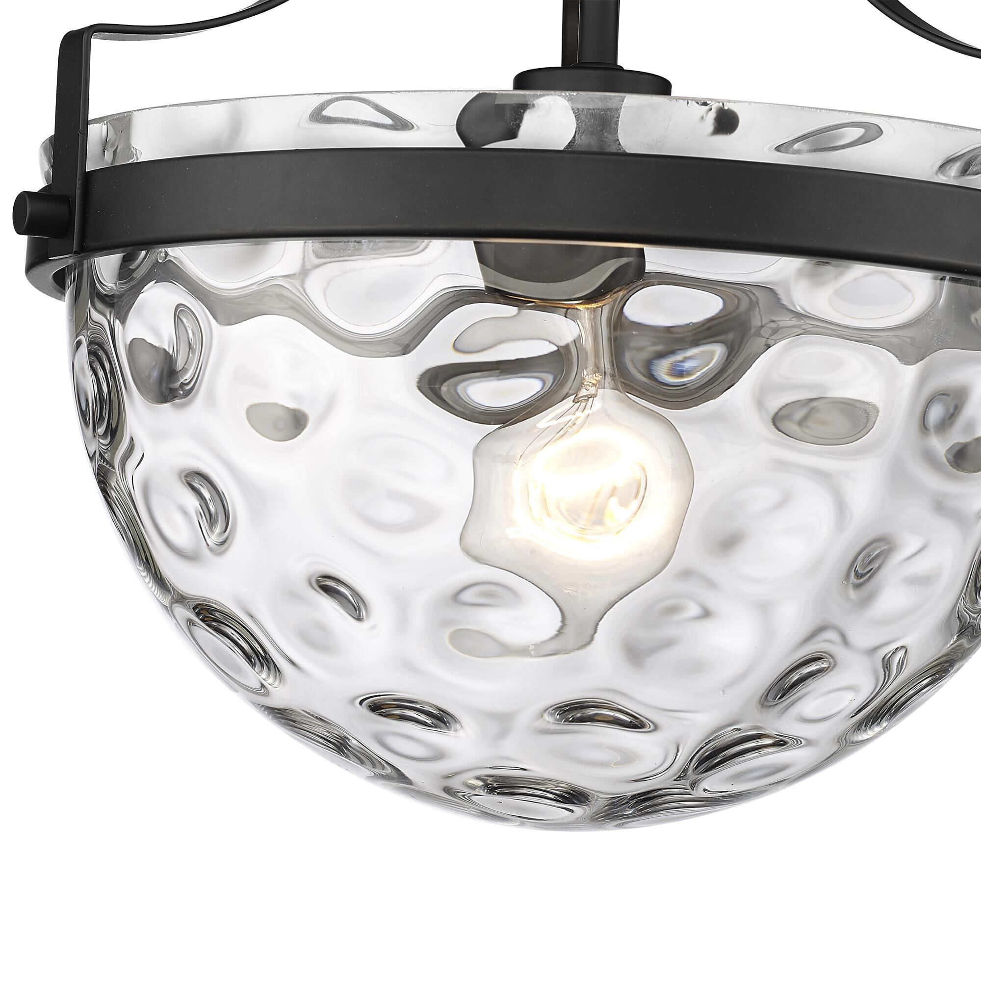 Quinn 10 Inch 1 Light Semi Flush Mount by Acclaim Lighting