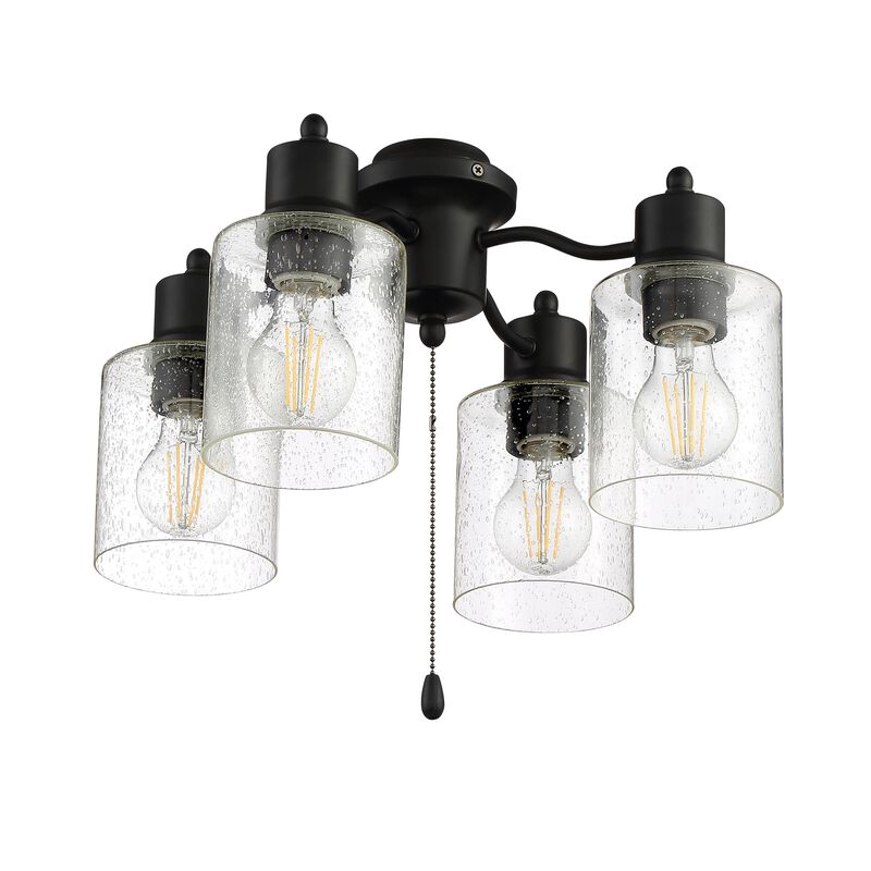 Kit-Armed 17 Inch Fan Light Kit by Craftmade