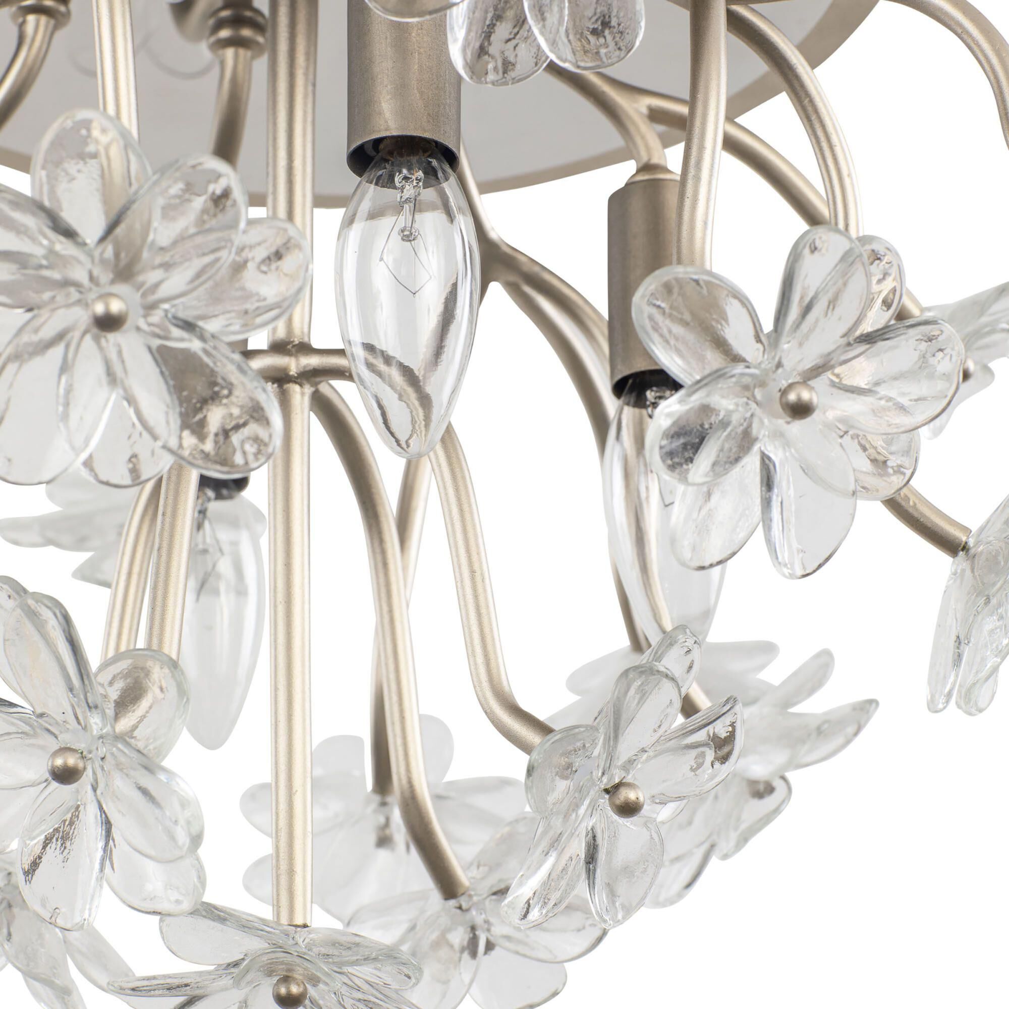 Wildflower 19 Inch 4 Light Semi Flush Mount by Varaluz