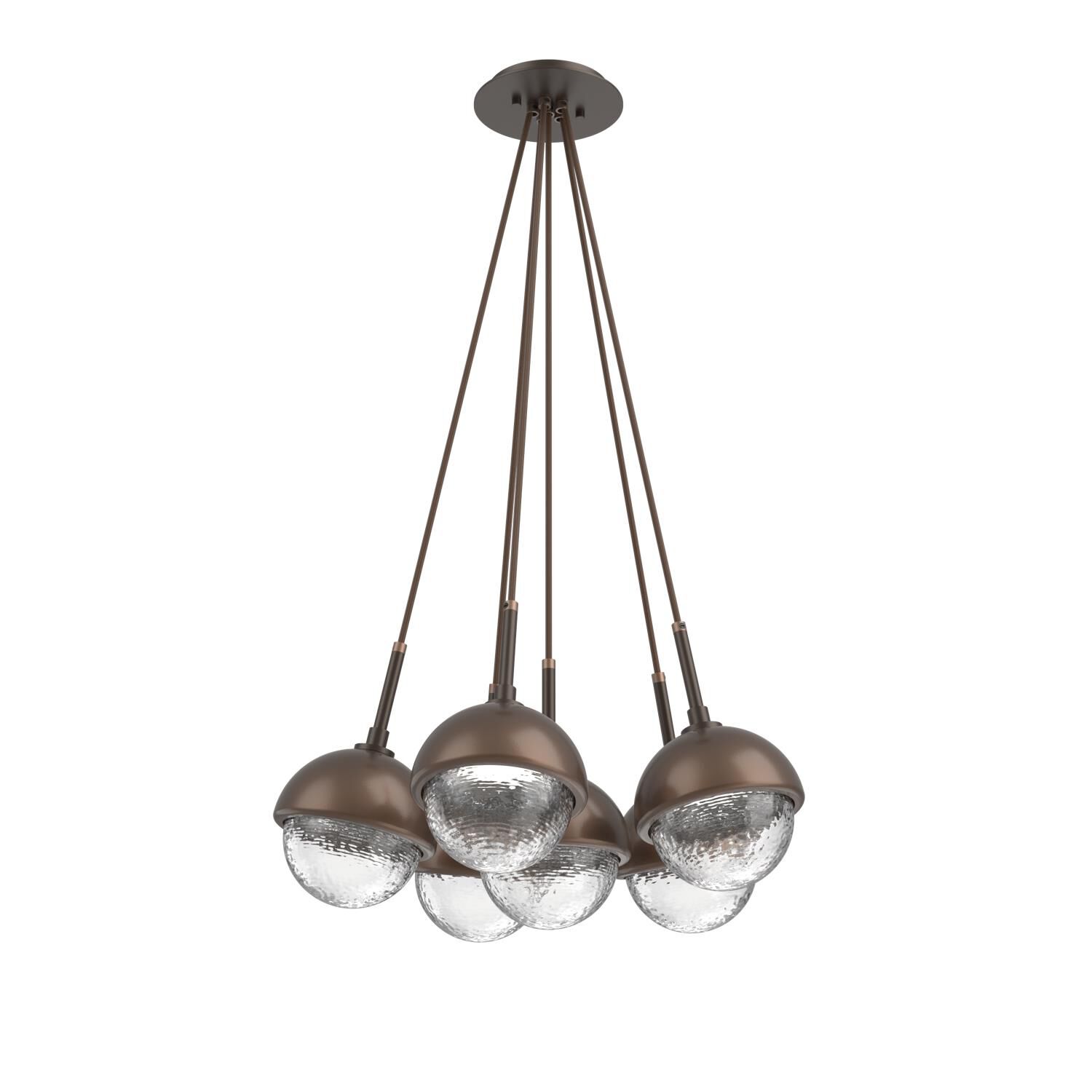 Shown in Flat Bronze finish and Clear glass and Burnished Bronze accent