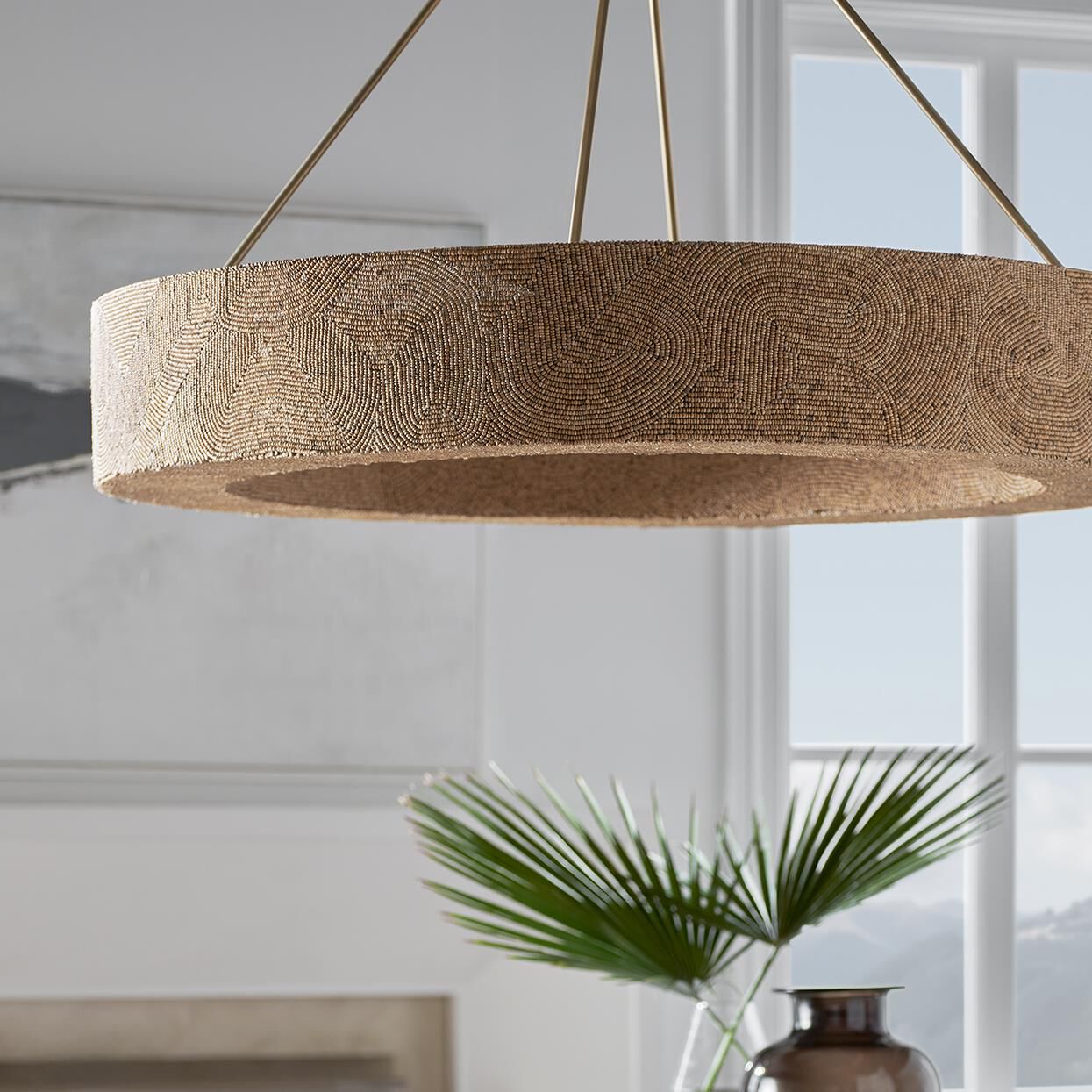 Monterey 50 Inch Chandelier by Palecek