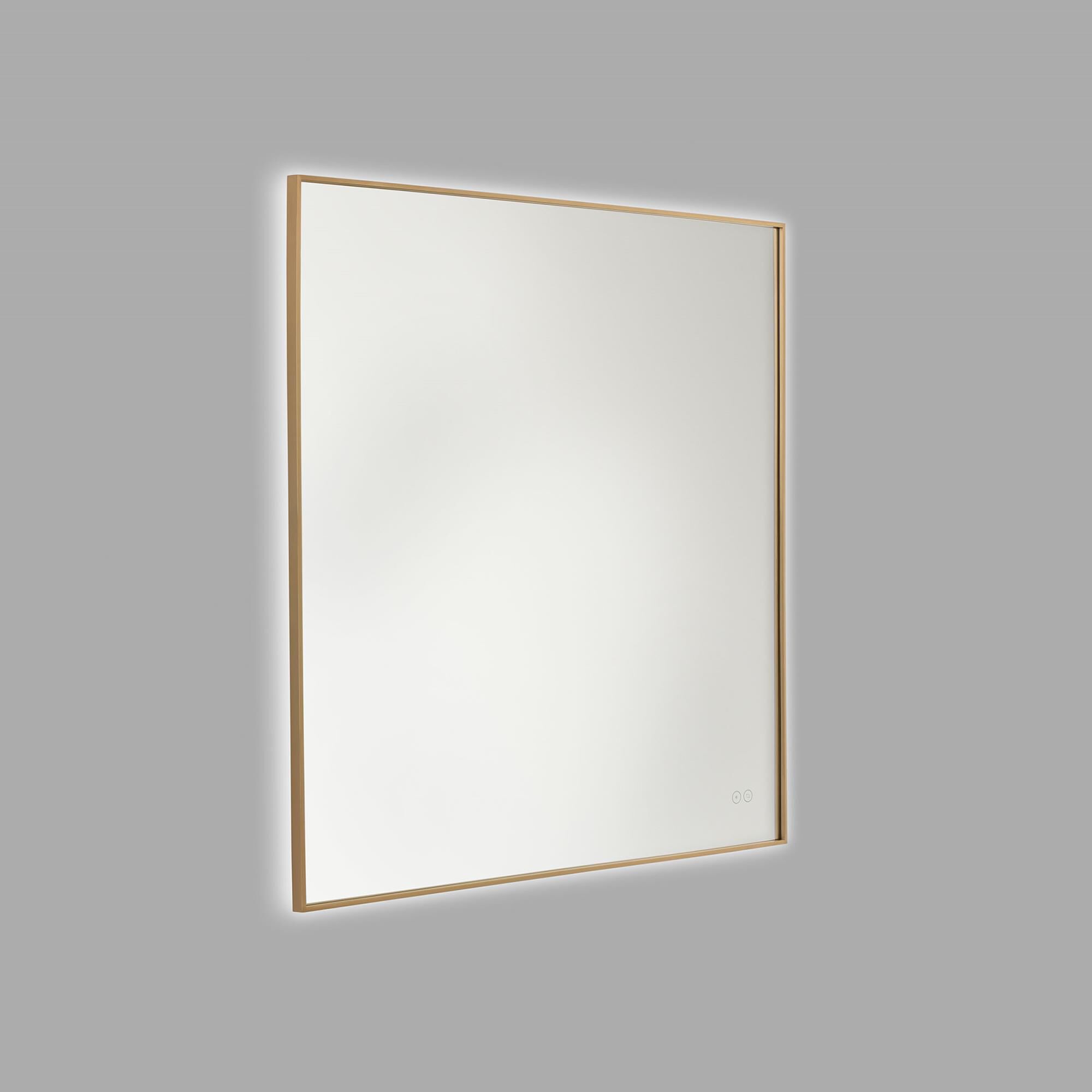 Shown in Satin Brass finish and Mirror Glass shade