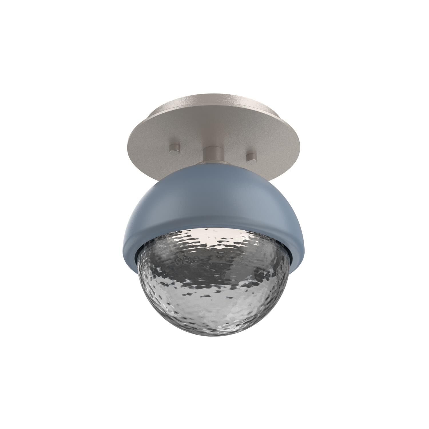 Levi Wilson Cabochon 6 Inch Flush Mount by Hammerton Studio