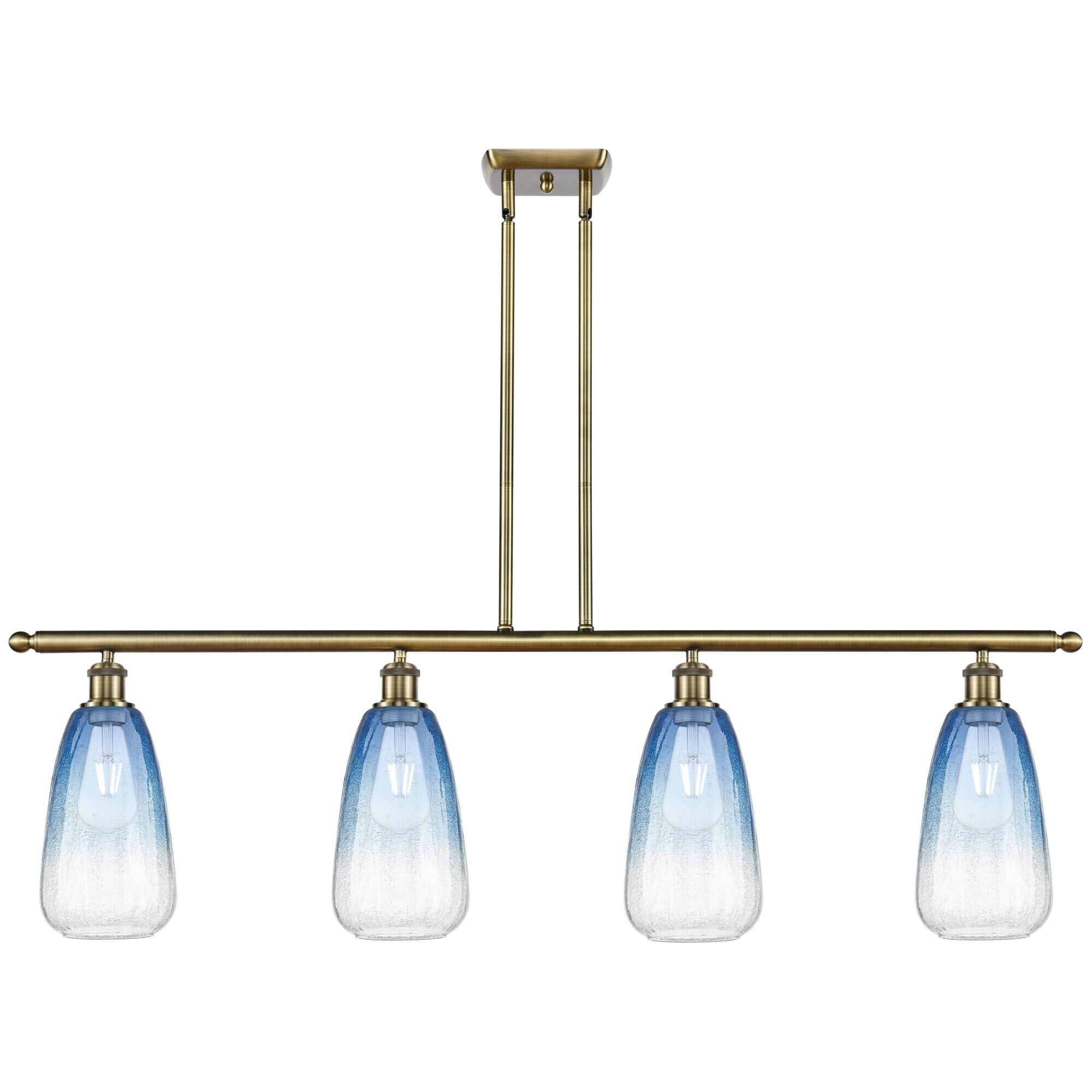 Bruno Marashlian Brookhaven Almond Linear Suspension Light by Innovations Lighting