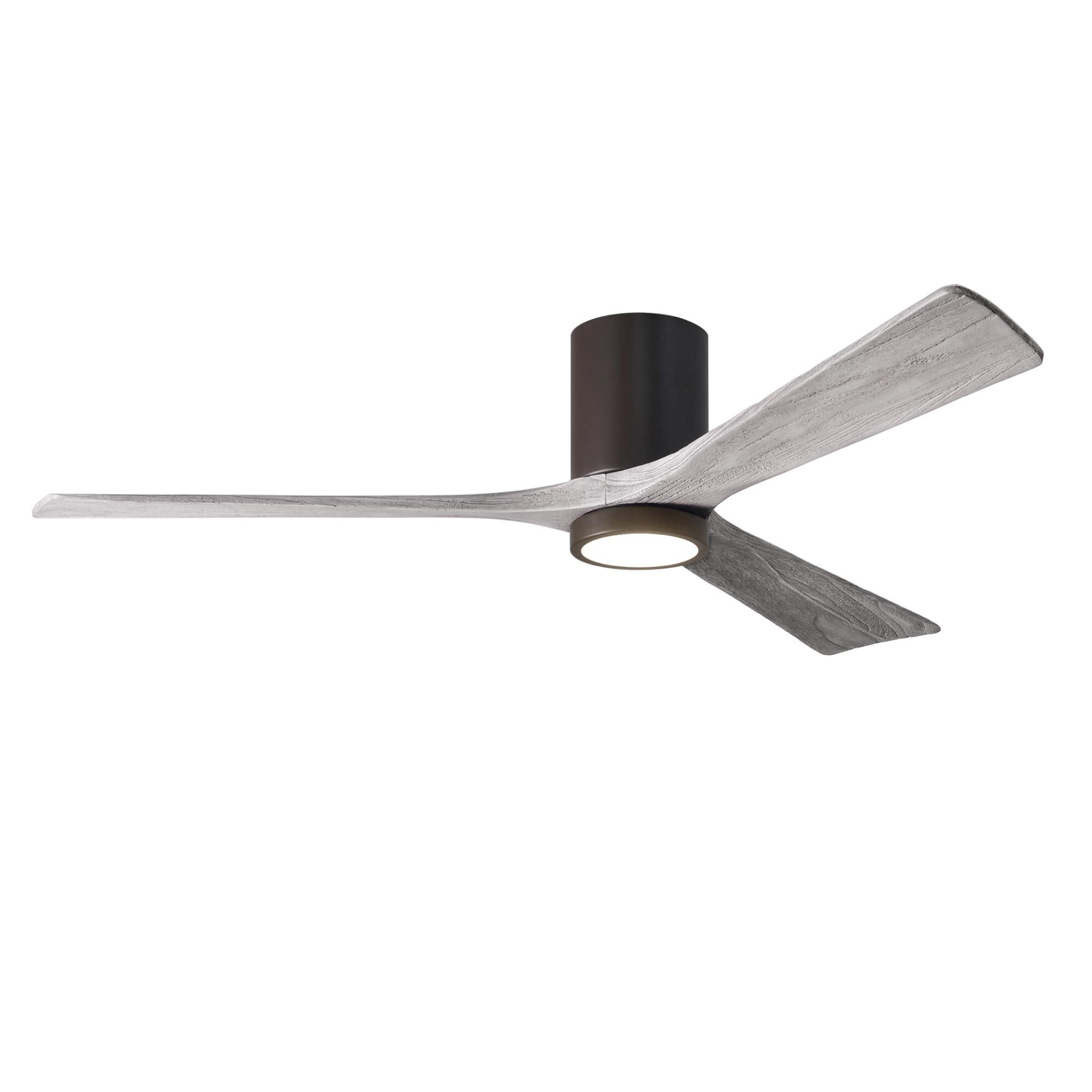 Irene 60 Inch Flush Mount Fan with Light Kit by Matthews Fan Company