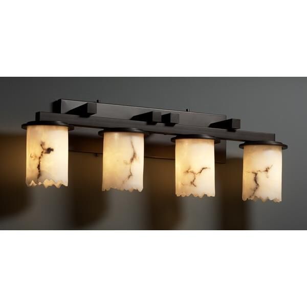 Lumenaria 29 Inch 4 Light Bath Vanity Light by Justice Design Group