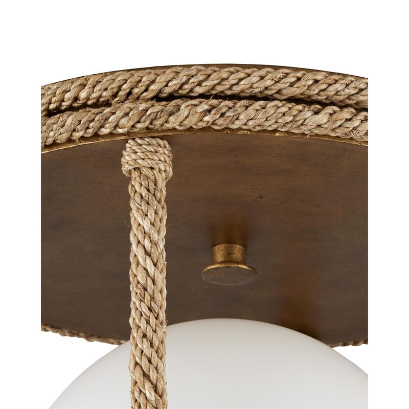 Passageway 14 Inch 1 Light Flush Mount by Currey and Company