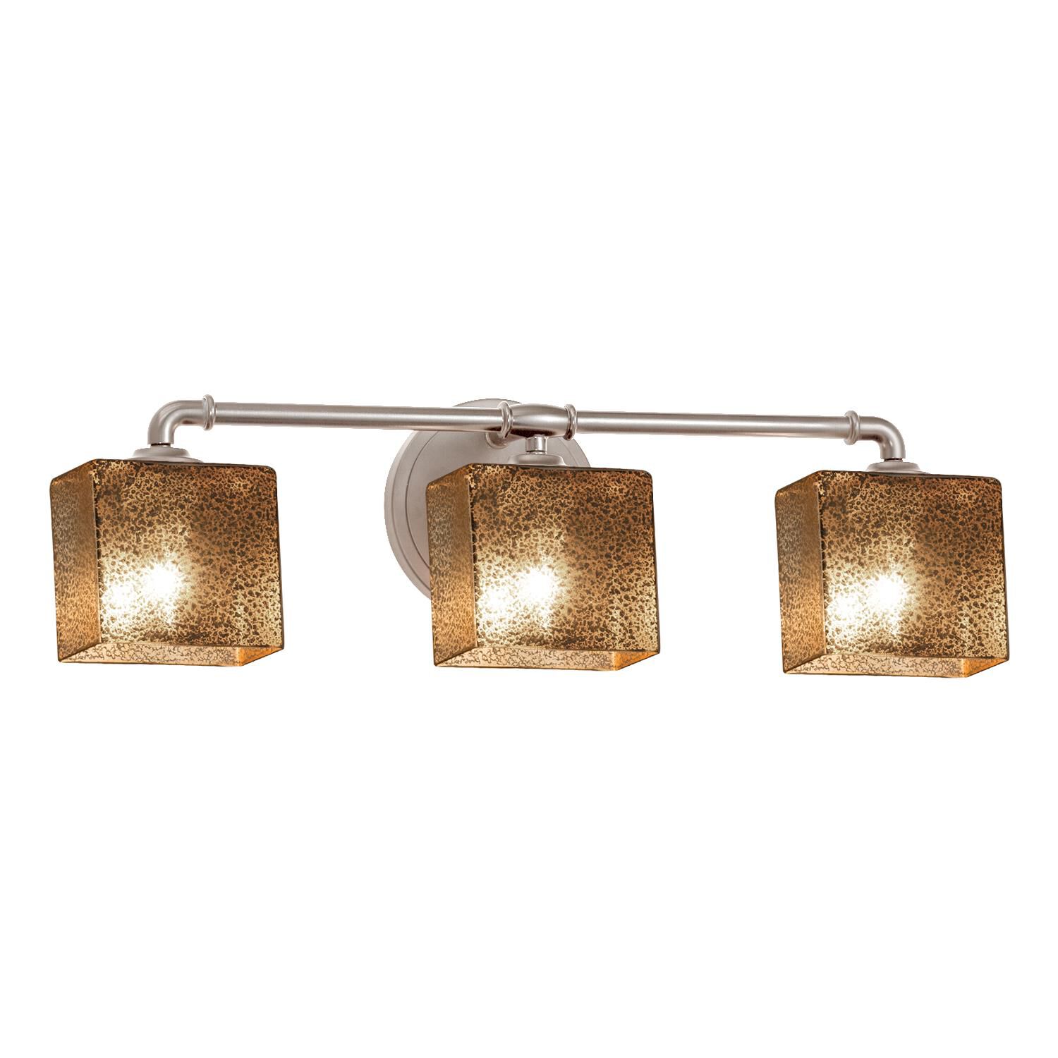 Fusion - Bronx 25 Inch 3 Light Bath Vanity Light by Justice Design Group