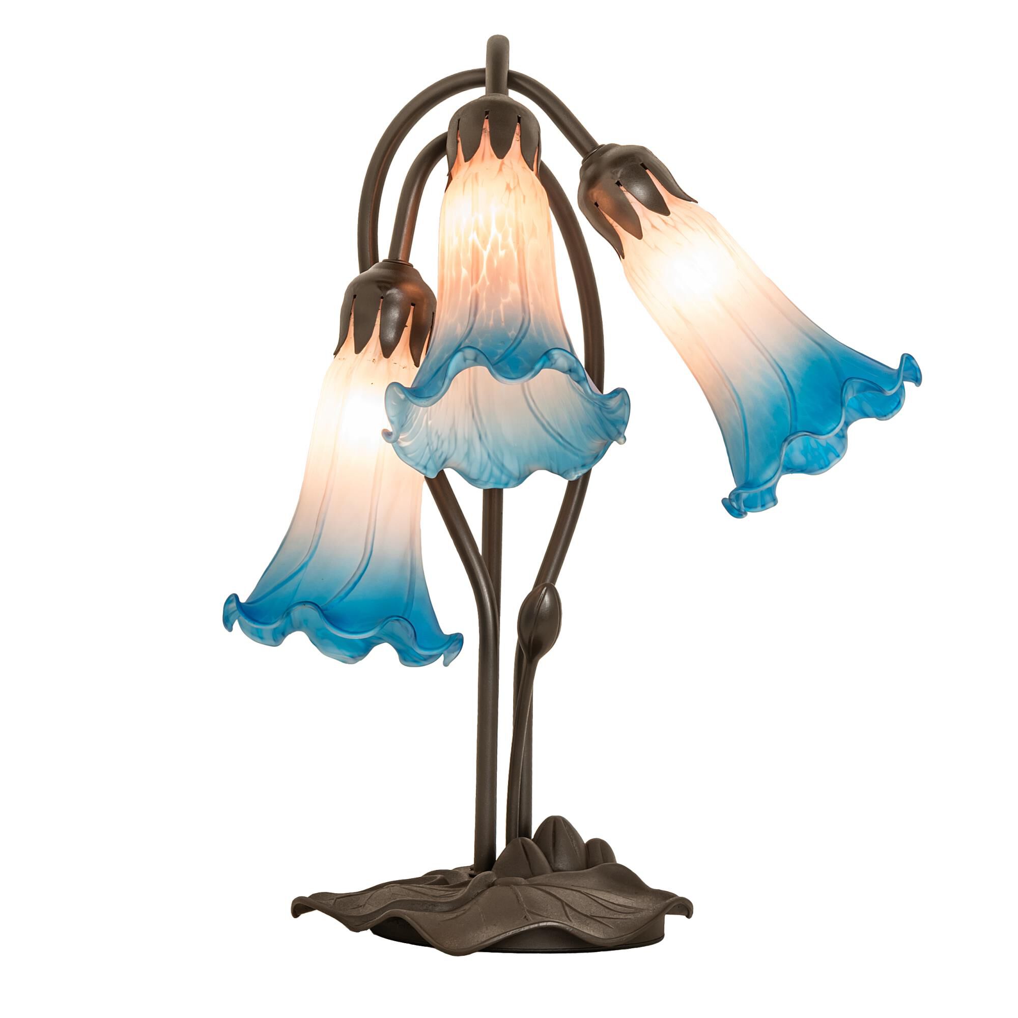 Pink and Blue 16 Inch Accent Lamp by Meyda Lighting