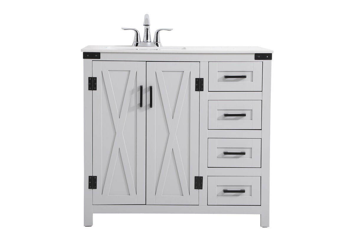 Grant Bath Vanity by Elegant Decor