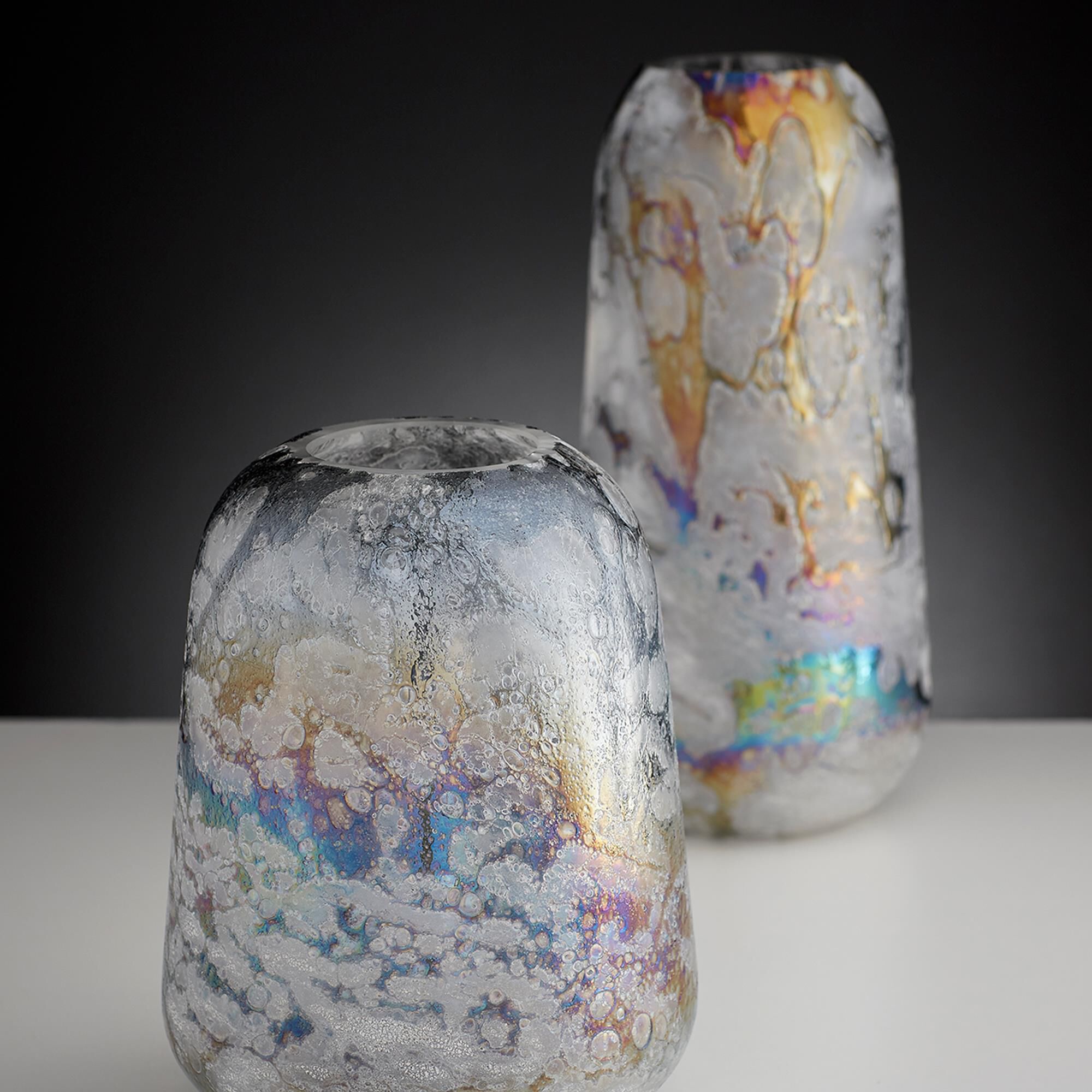 Shown in Iridescent finish